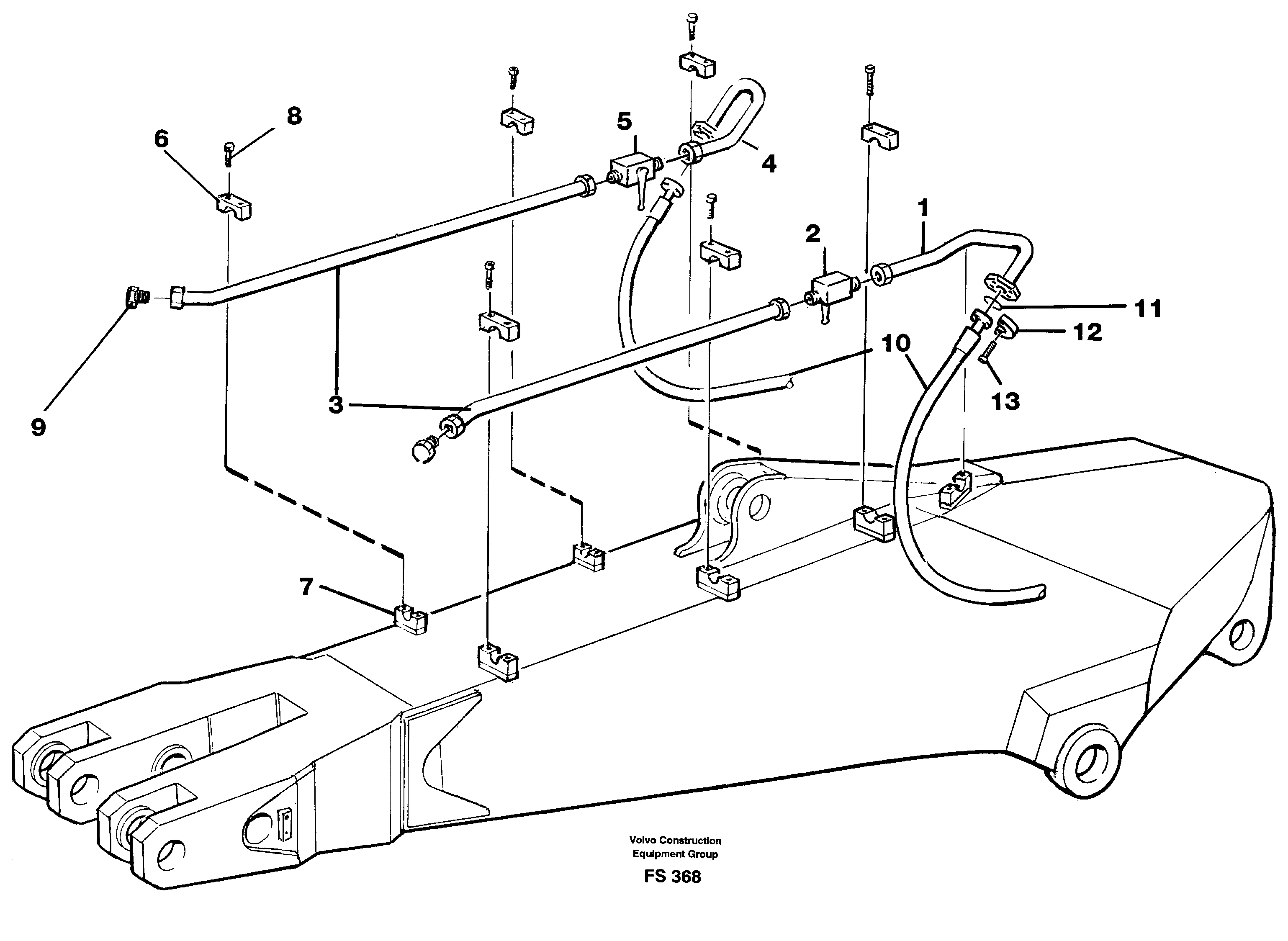 Tube Assembly VOE14258126 VOLVO