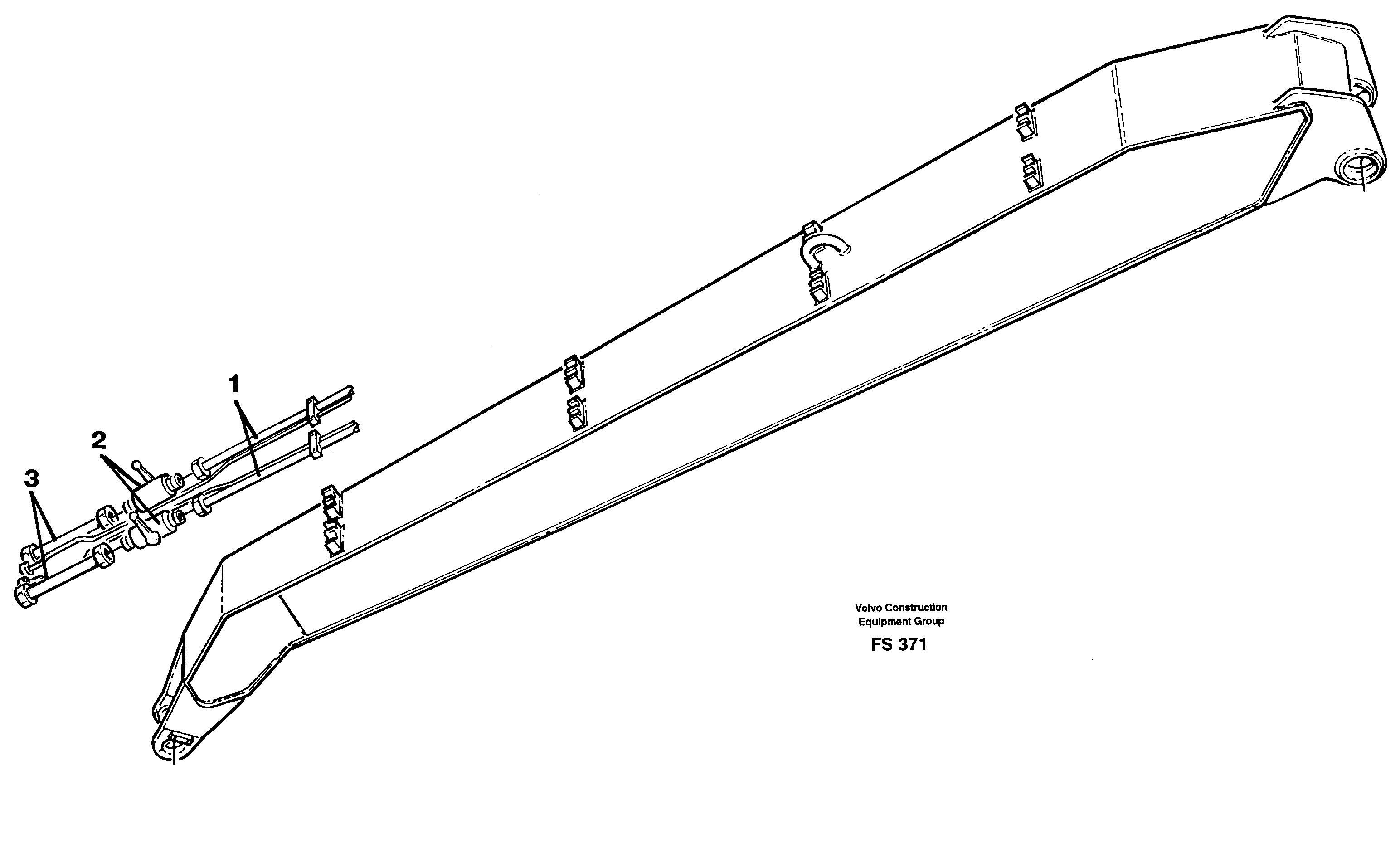 Tube Assembly VOE14244860 VOLVO