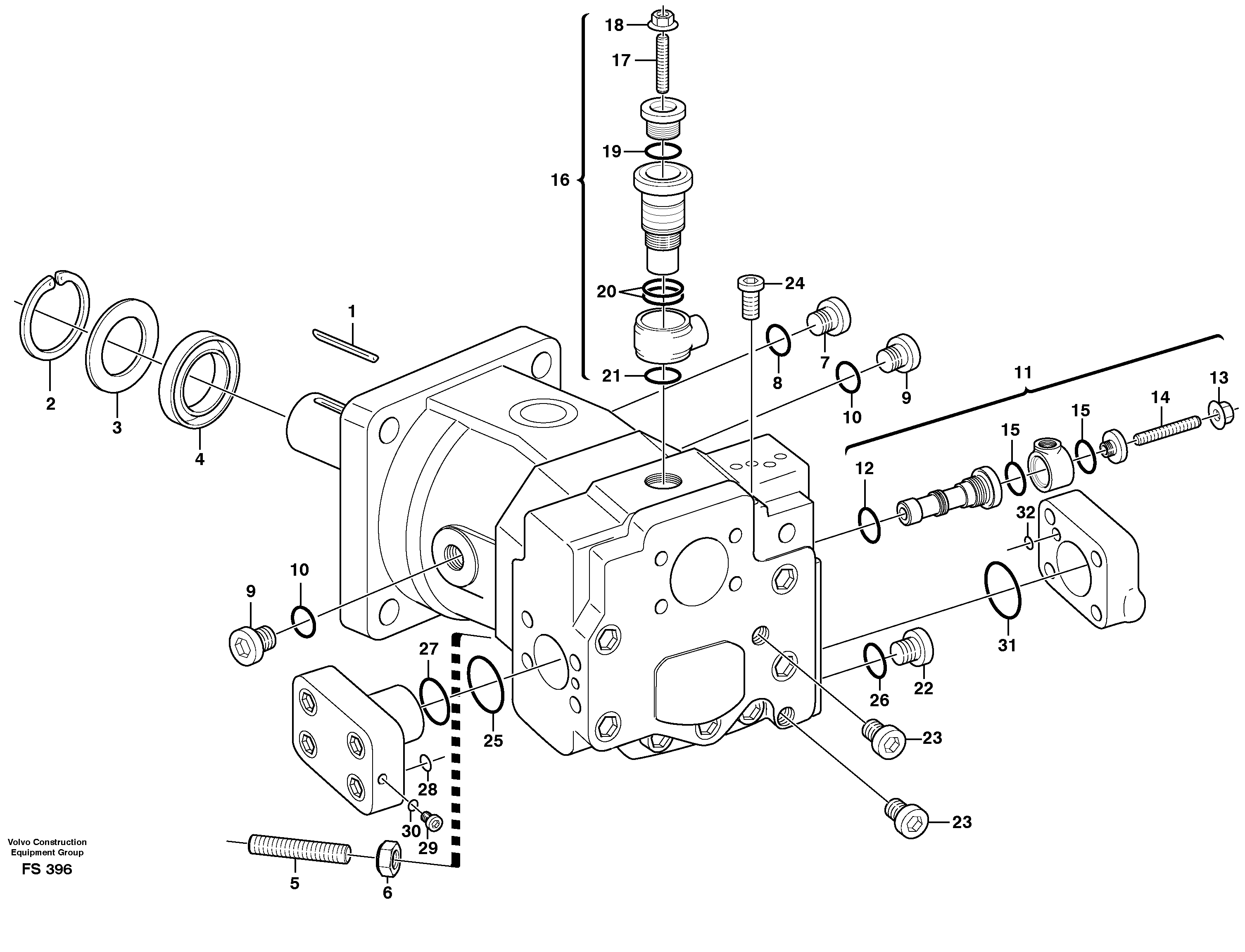 Mudguard VOE14340607 VOLVO
