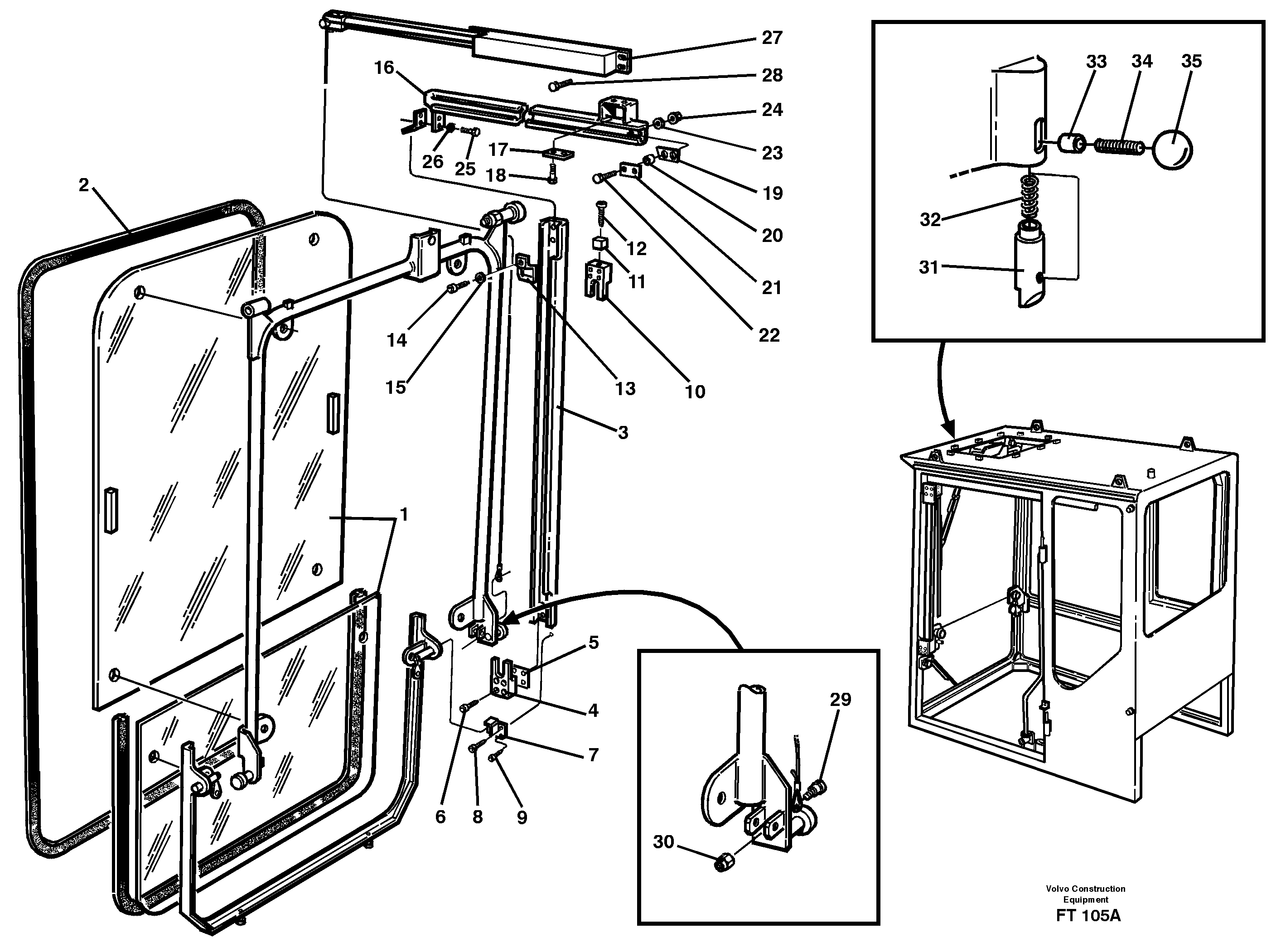 Tube assembly L.h. VOE963011 VOLVO