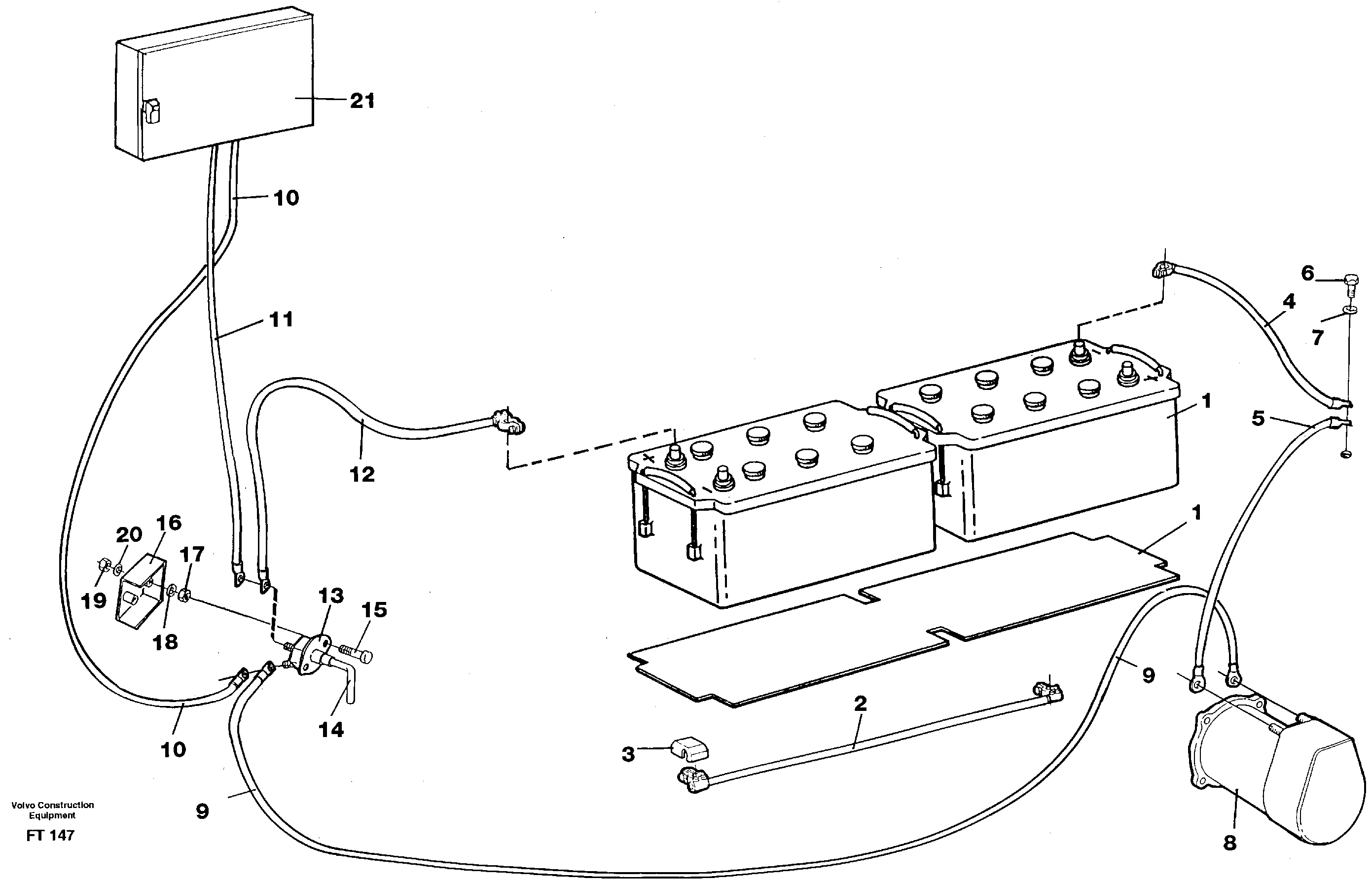 Brush Bearing VOE14340188 VOLVO