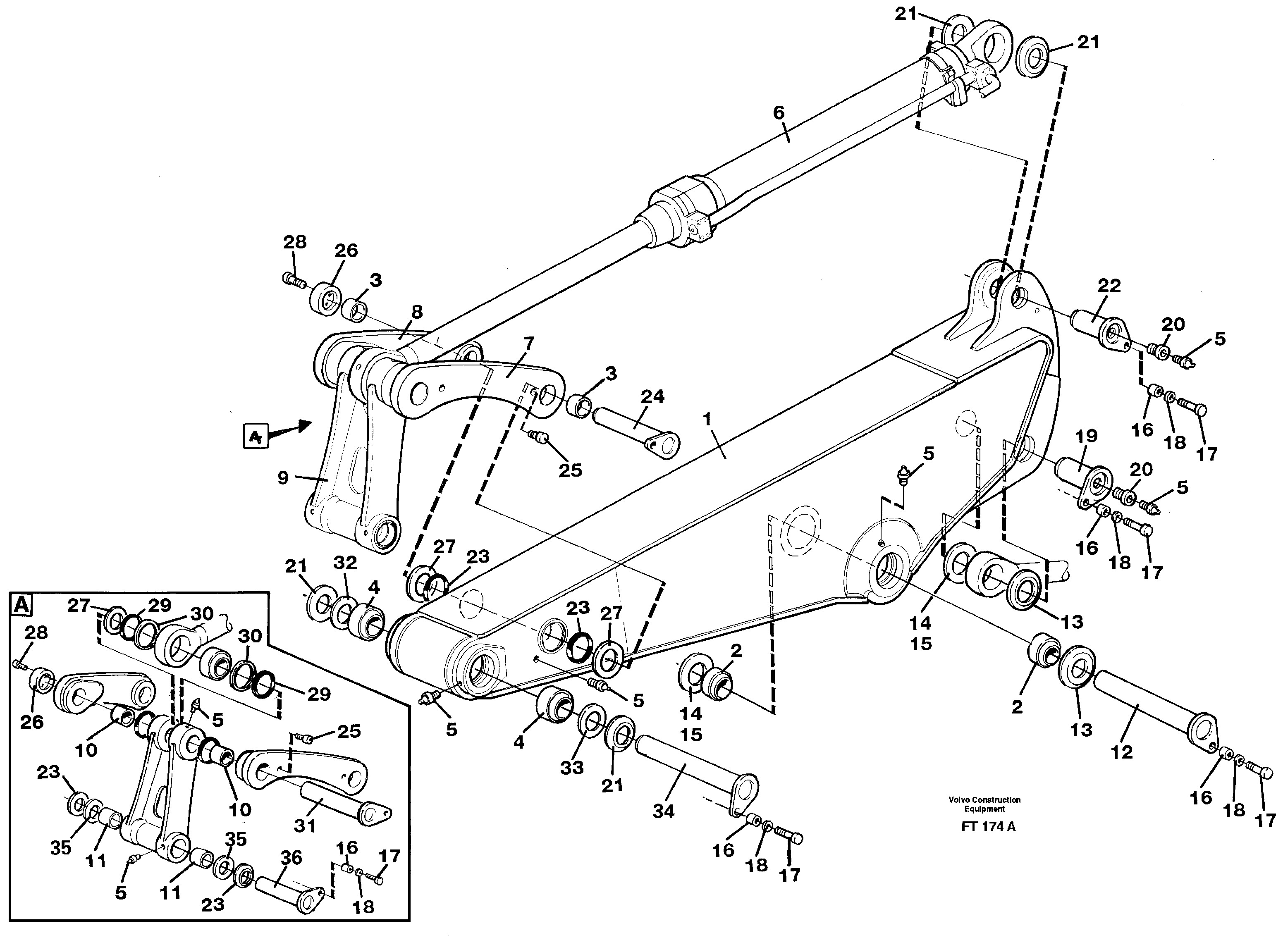 Oil Tap VOE14344620 VOLVO