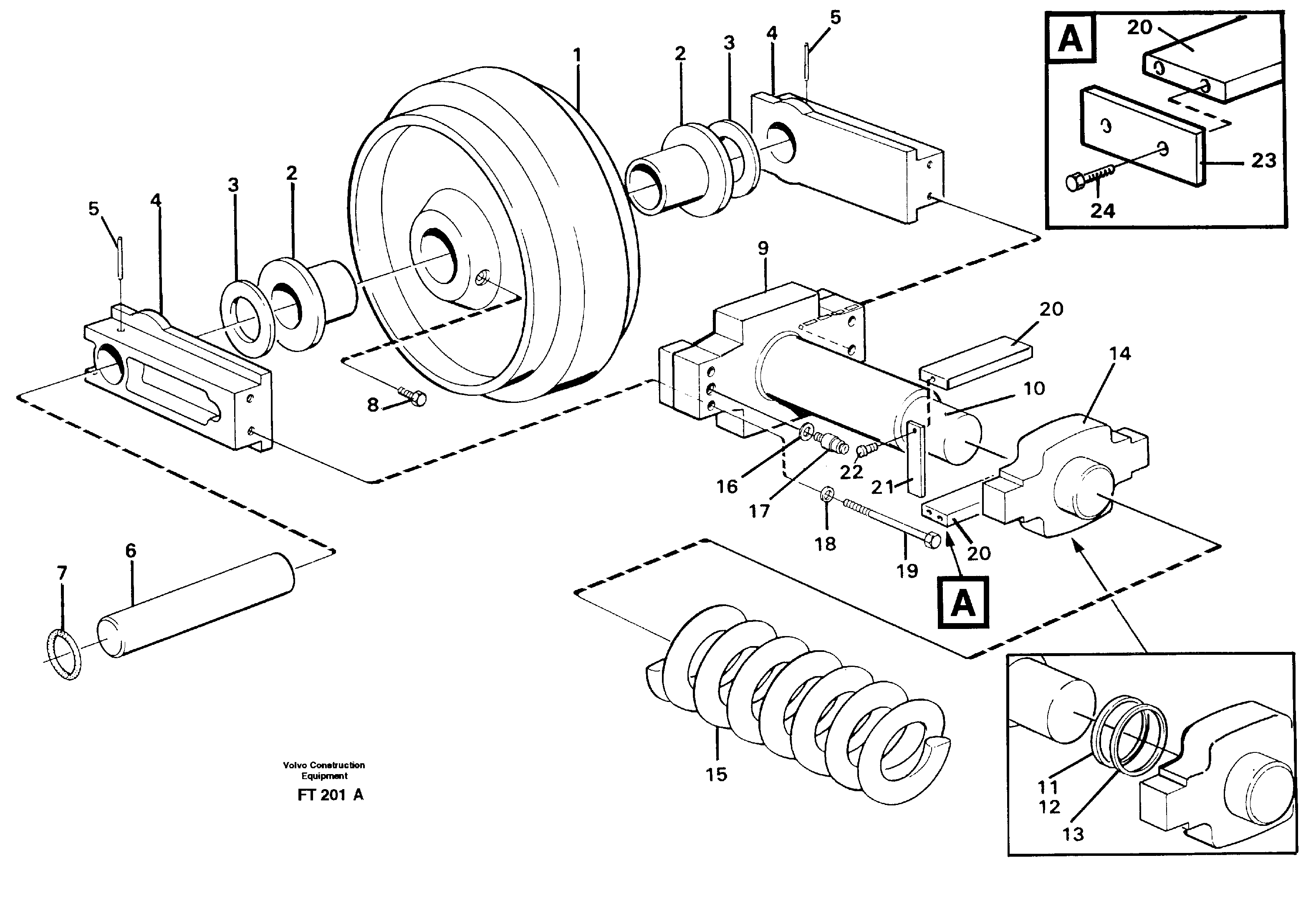 Valve Spring VOE14344993 VOLVO