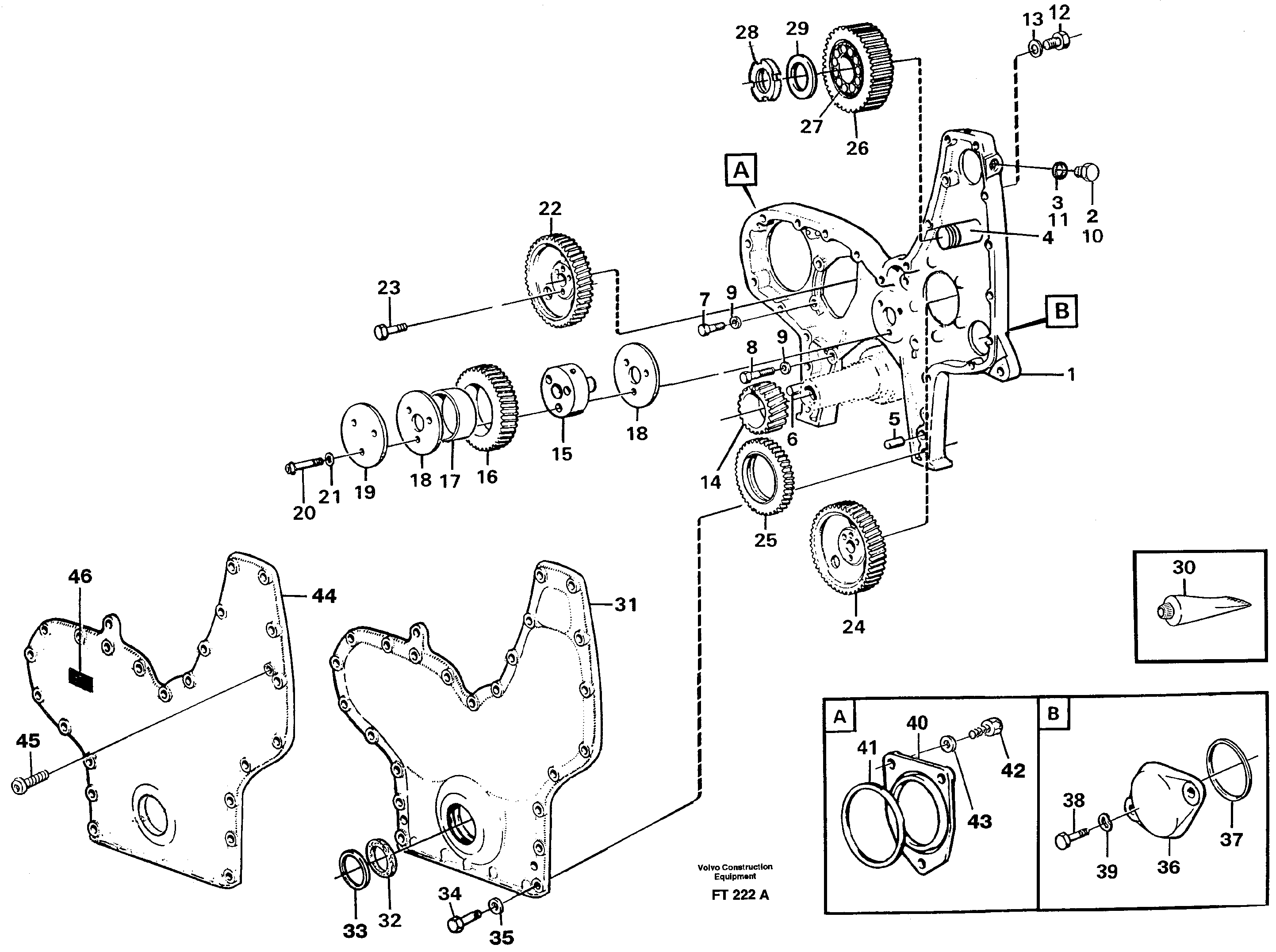 Fan Motor VOE11033981 VOLVO