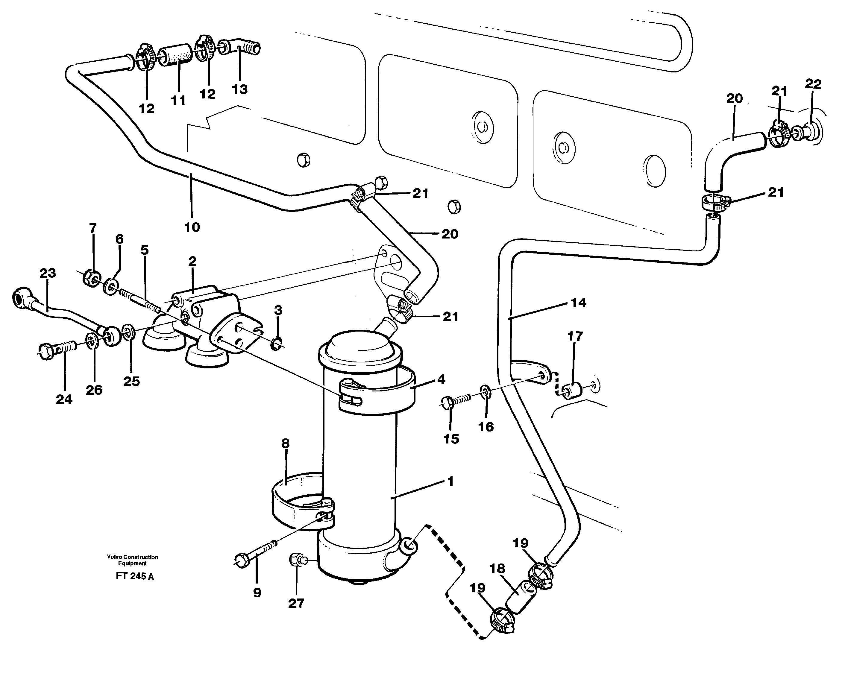 Bearing VOE855525 VOLVO