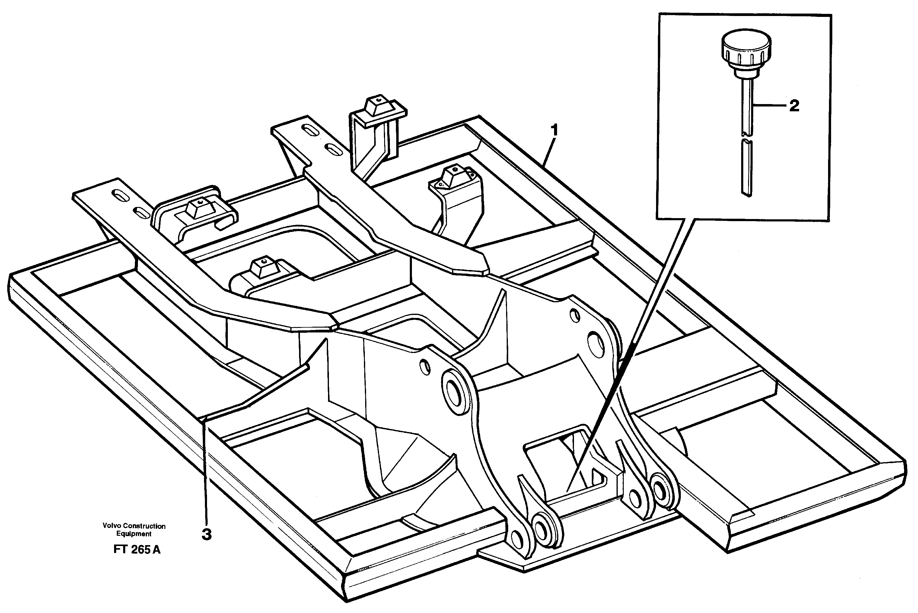 Upper Section Frame VOE14344715 VOLVO