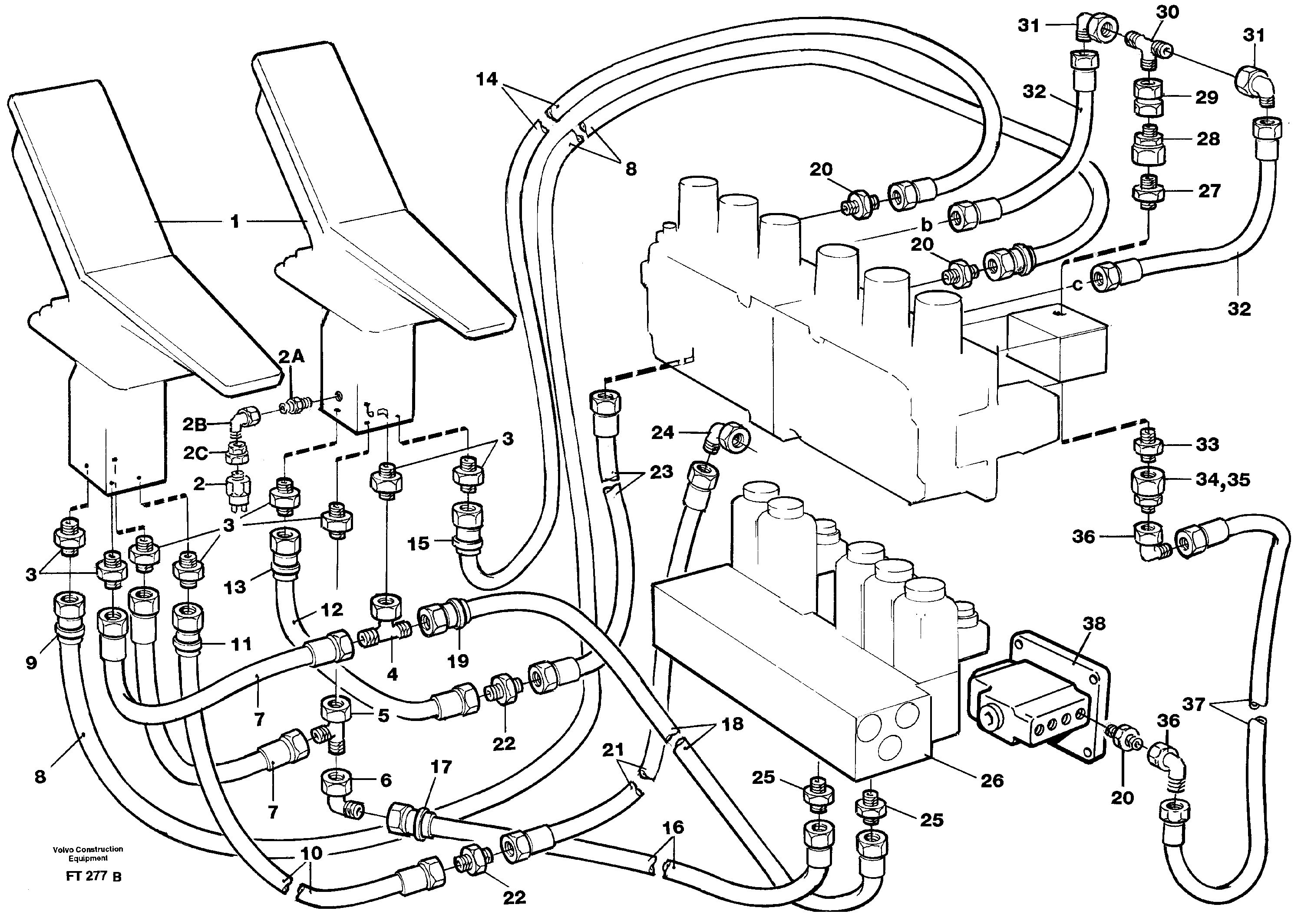 Bulkhead RM/VOE14213730 VOLVO