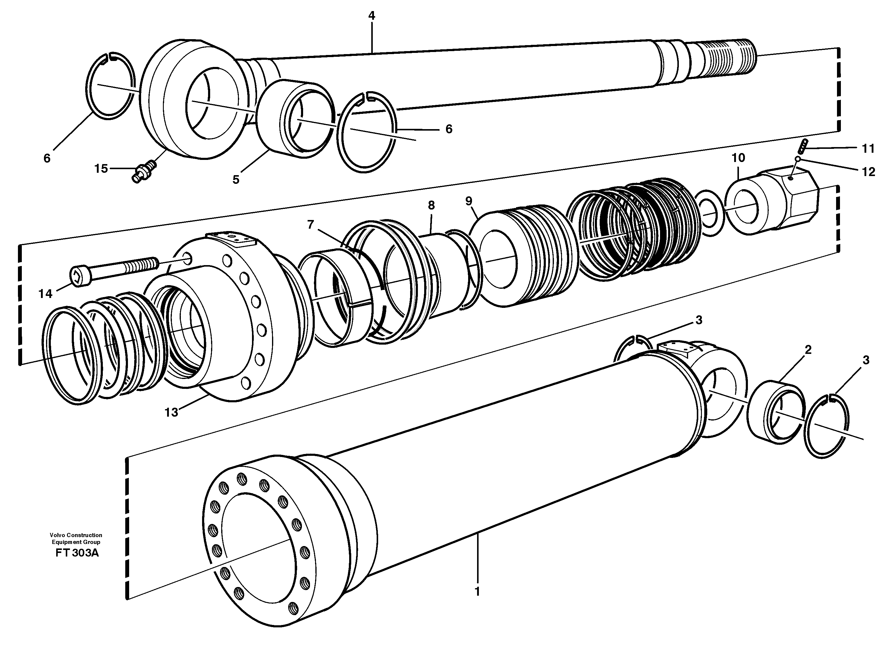 Oil Tap VOE14344618 VOLVO