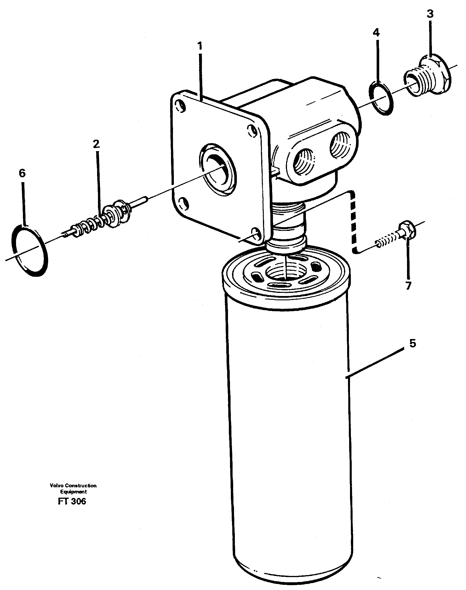 Filler Valve VOE14341809 VOLVO