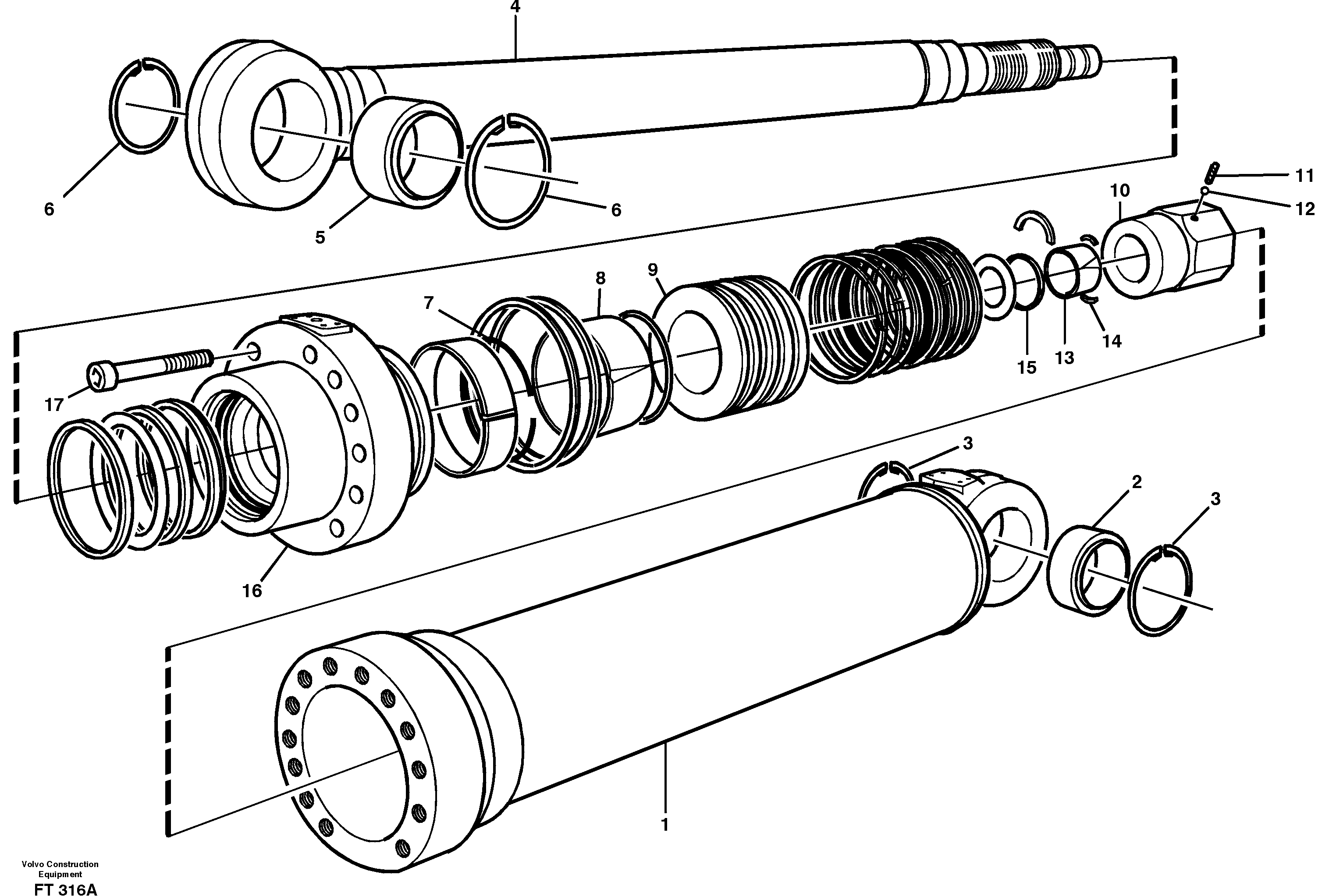 Oil Tap VOE14342392 VOLVO
