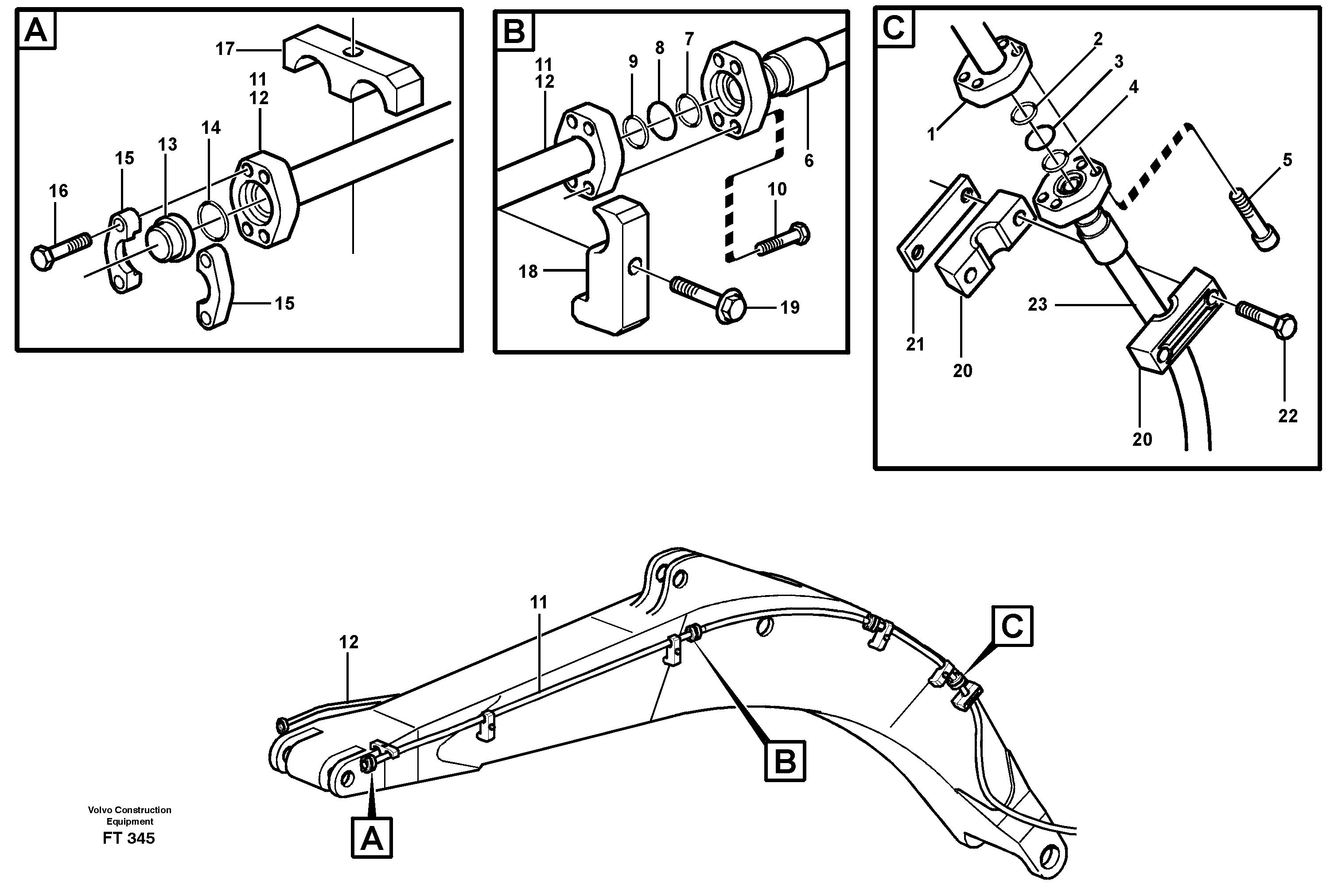 For upper engine part VOE14310056 VOLVO