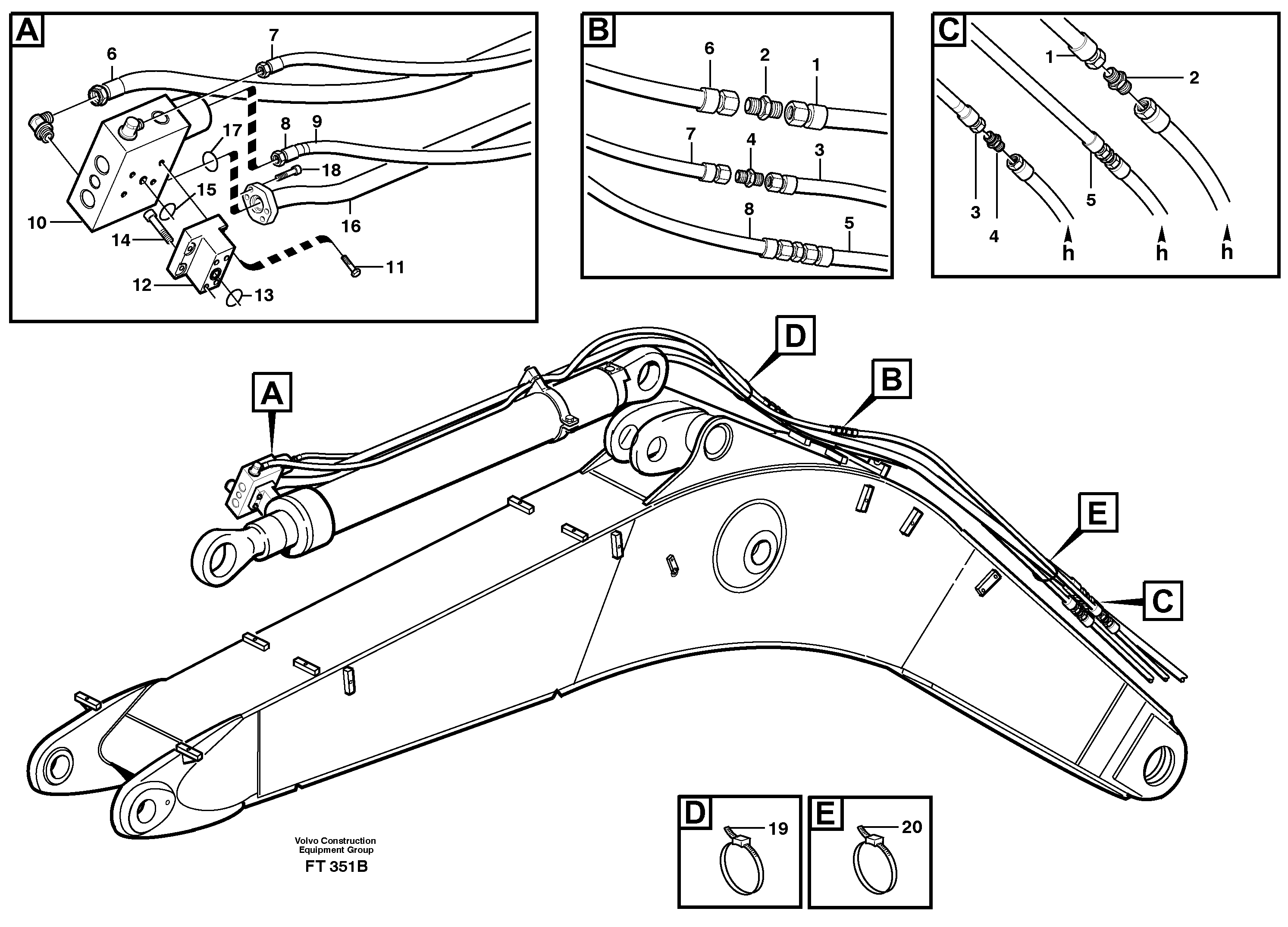 Protecting plate VOE14310132 VOLVO