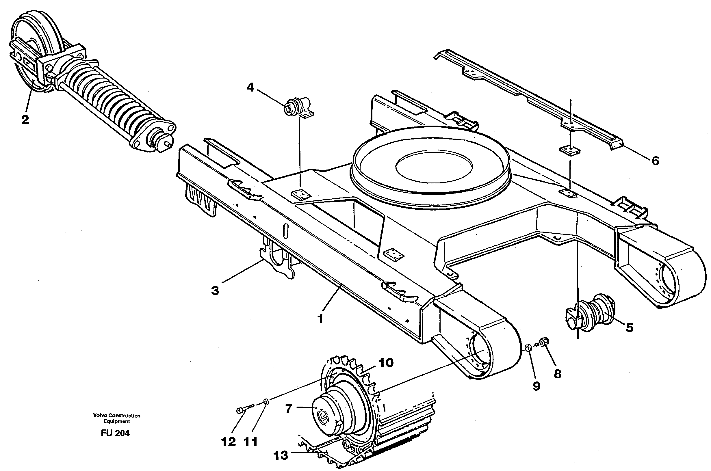 Retaining Strap VOE14345001 VOLVO