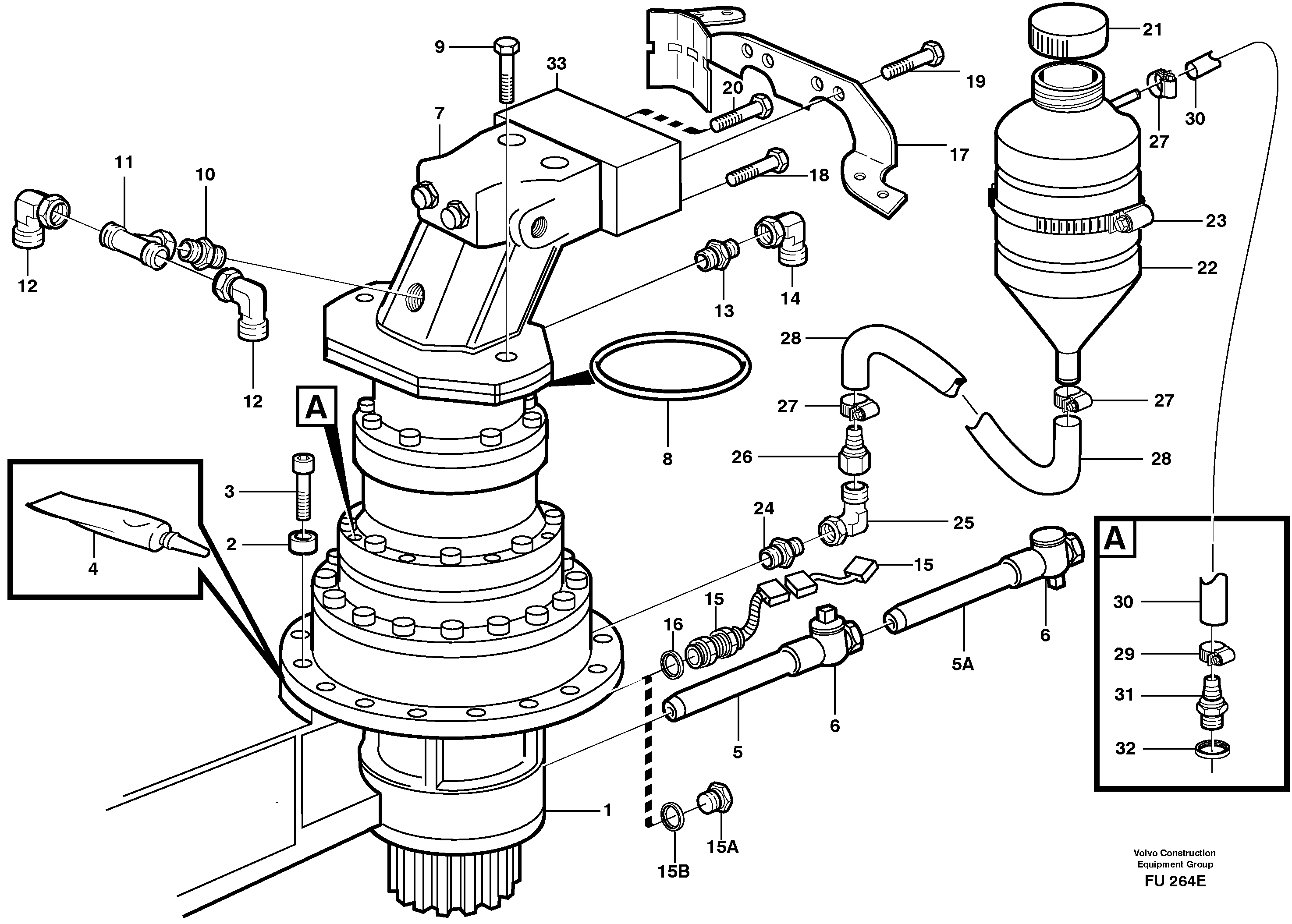 Fuel miser valve VOE14344427 VOLVO