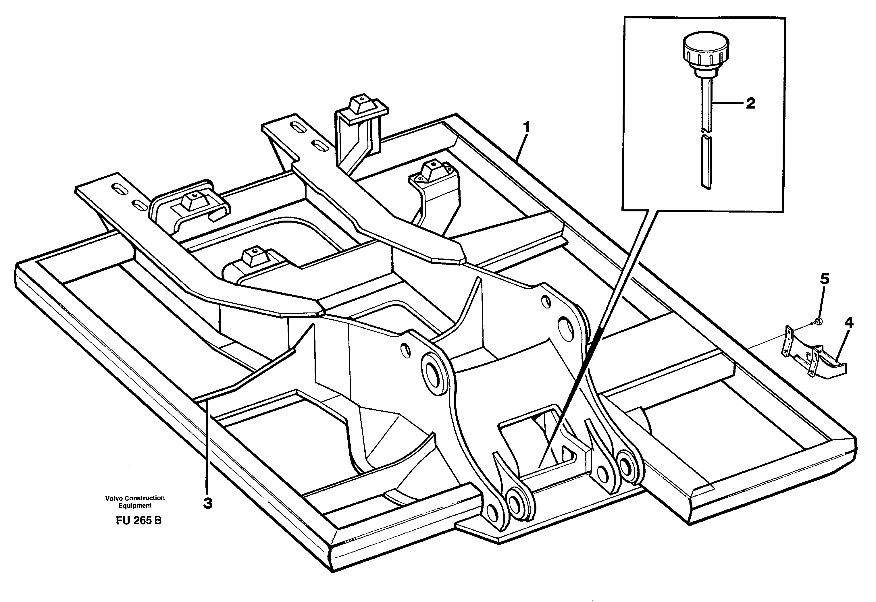 Fuel tank VOE14343201 VOLVO