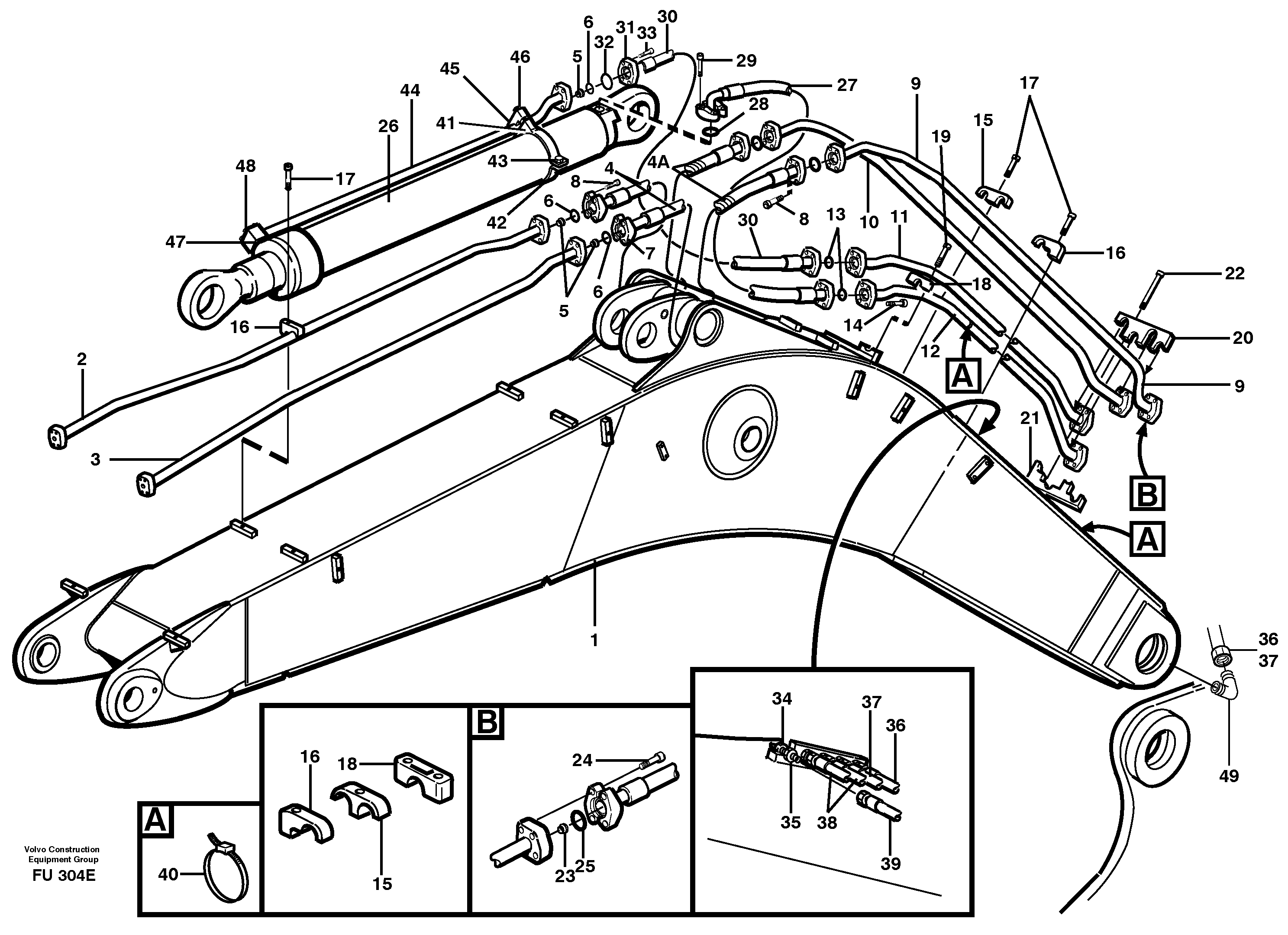 Oil Tap VOE14344622 VOLVO