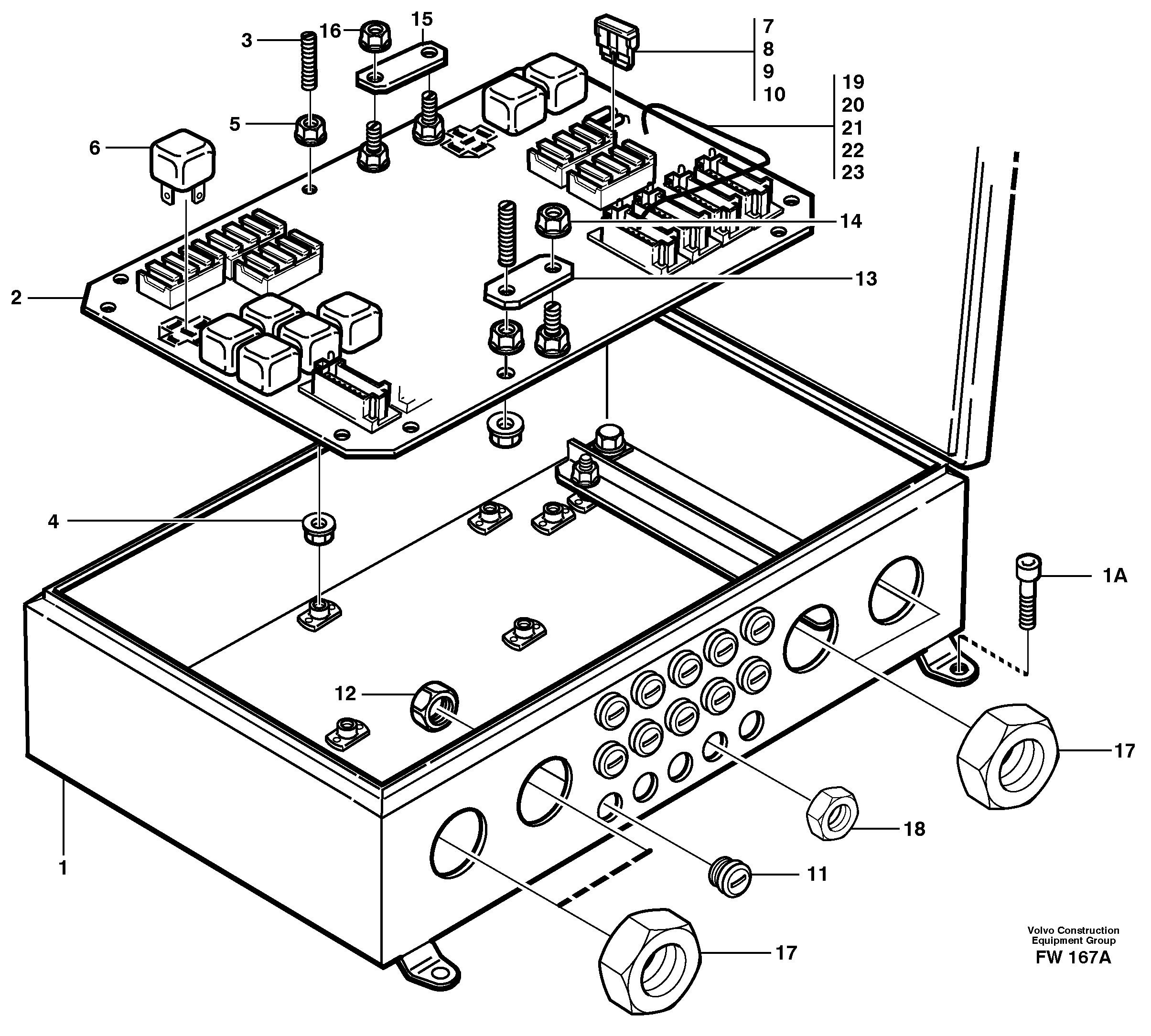 Rubber cushion RM/VOE14346845 VOLVO