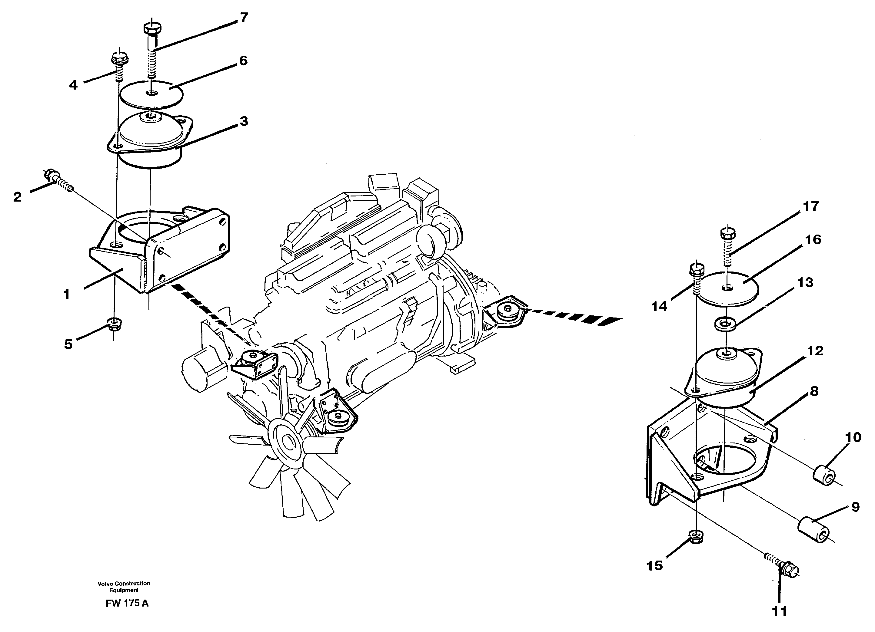 Valve stop VOE14310030 VOLVO