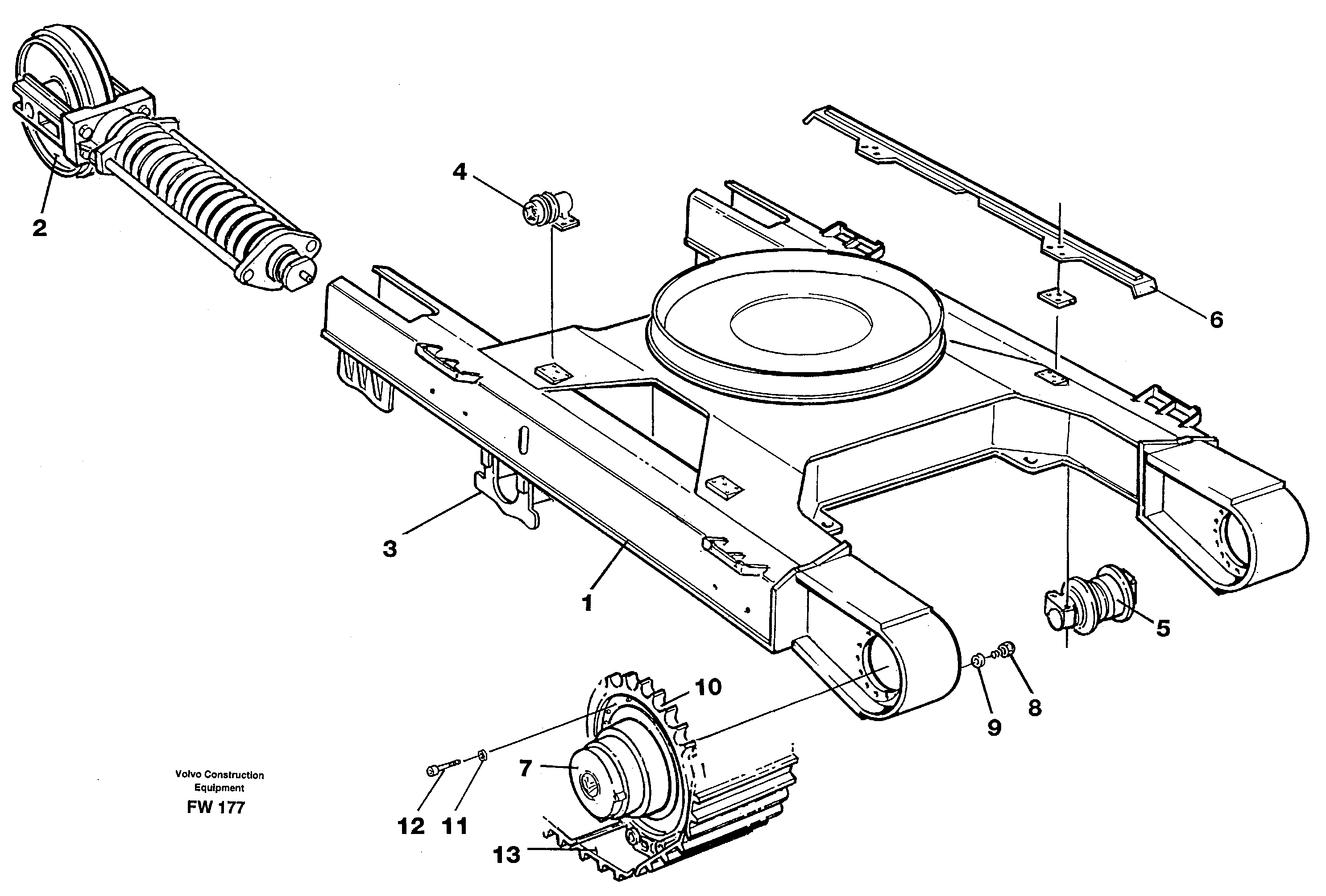 Retaining Strap VOE14268385 VOLVO