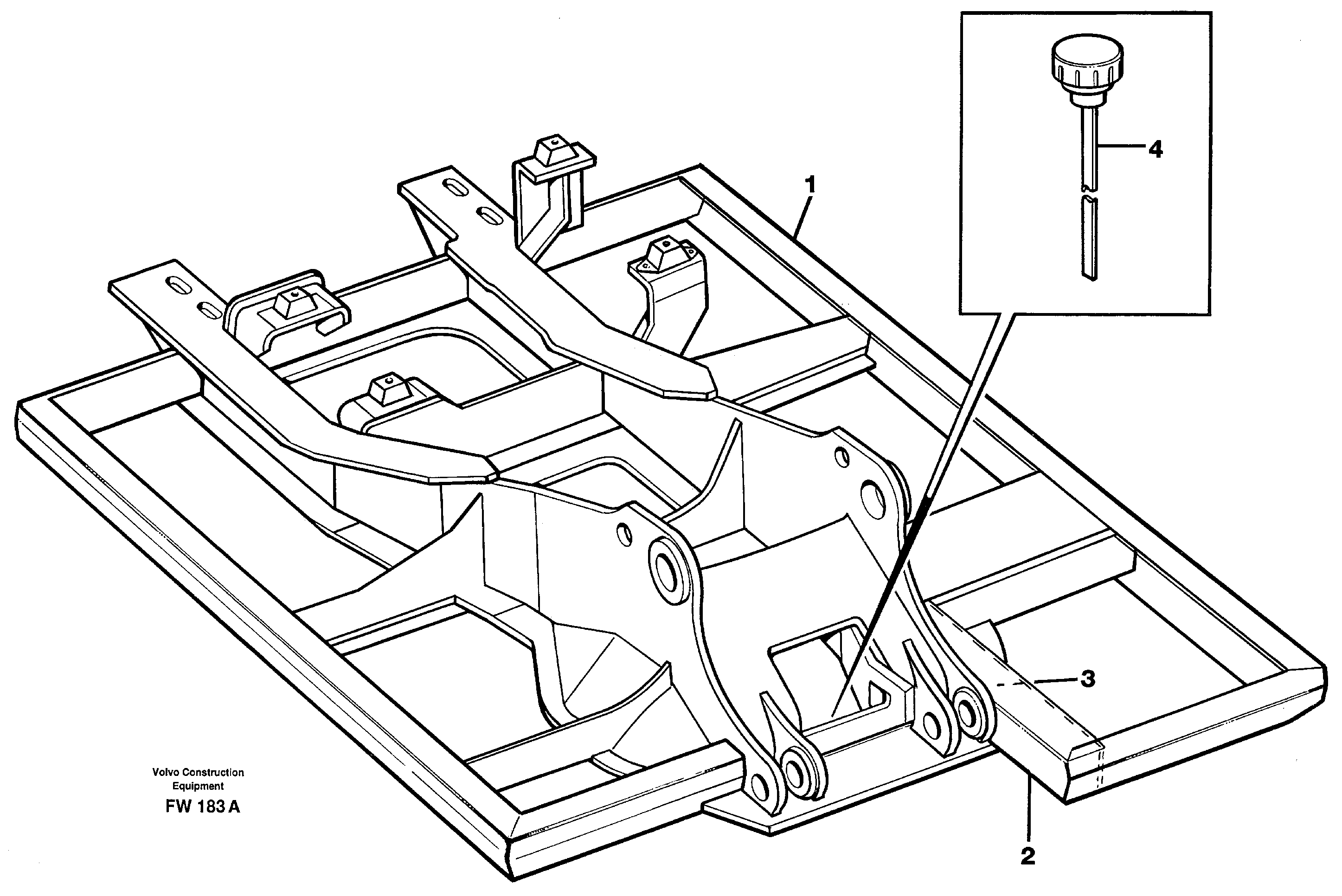 Frame VOE14346320 VOLVO