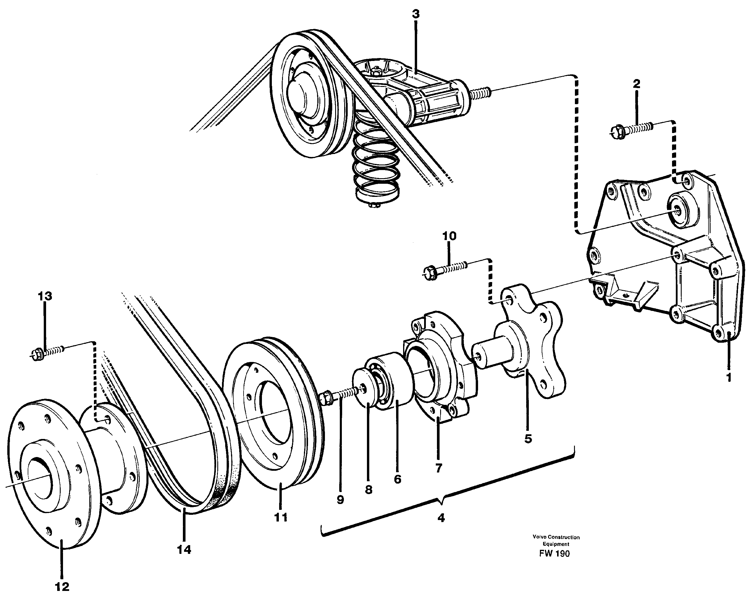 Washer VOE1675764 VOLVO