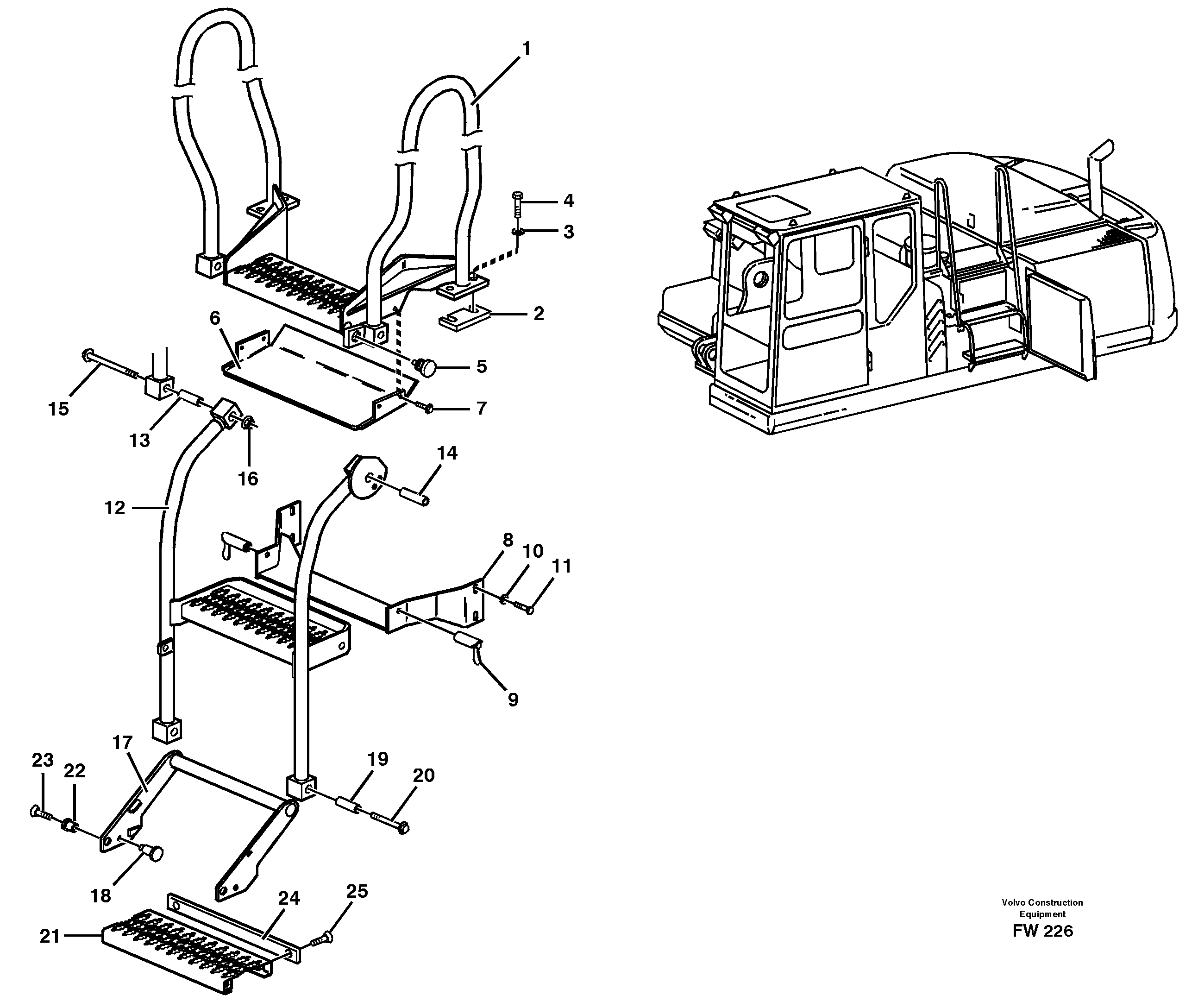 Floor Insul VOE14323883 VOLVO