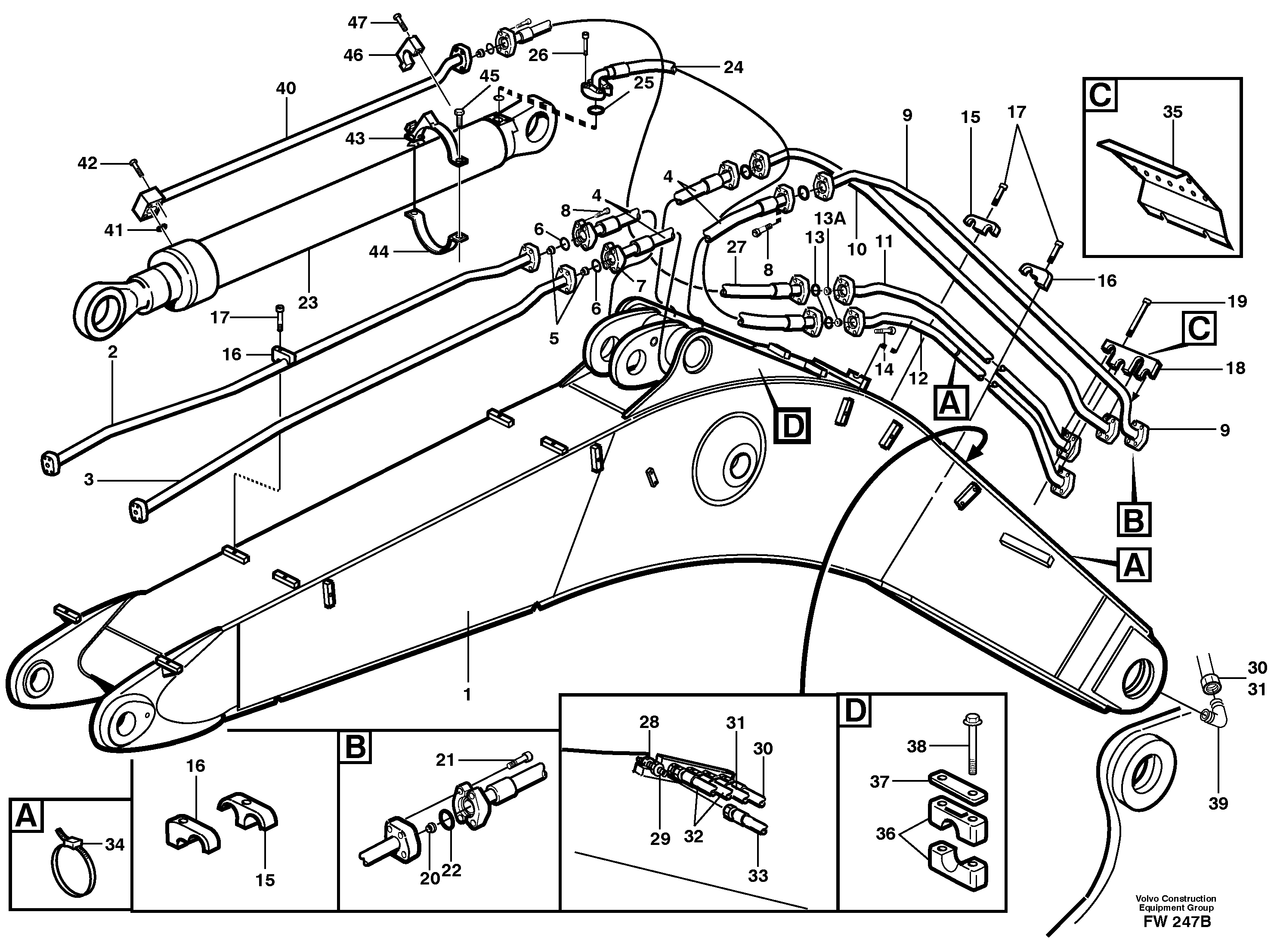 Protecting plate VOE14340685 VOLVO