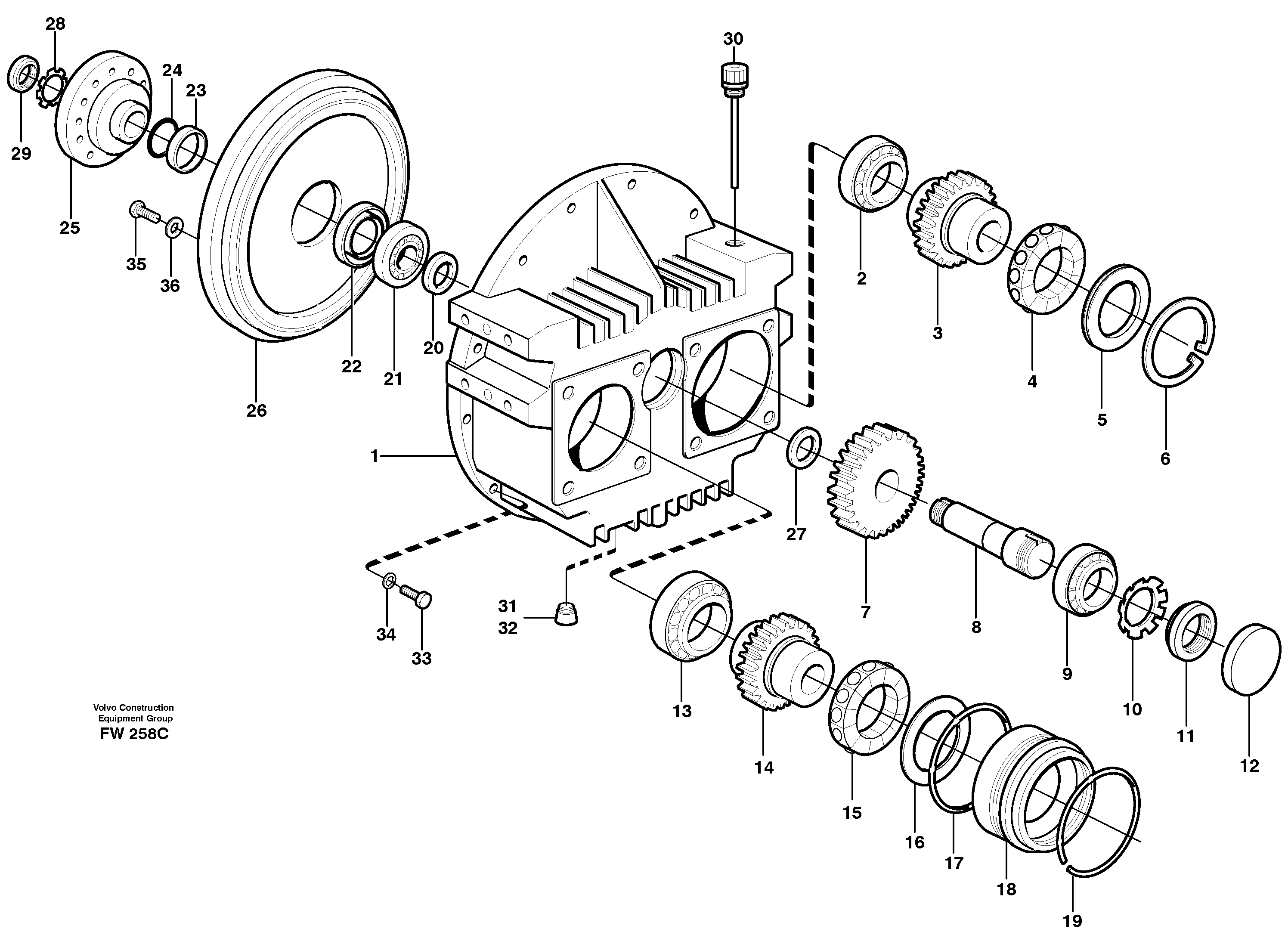 Upholstery Rail VOE907027 VOLVO
