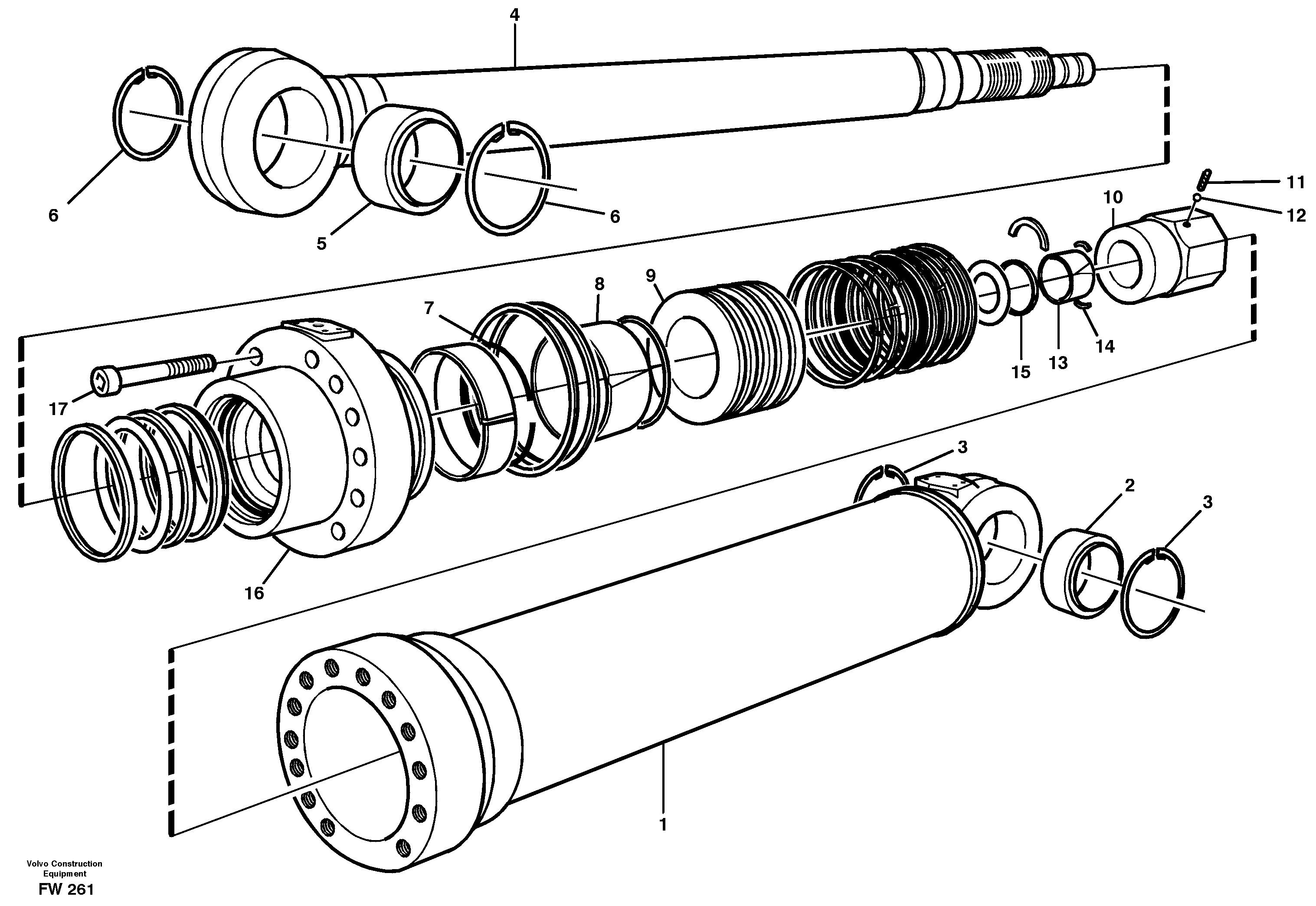 Oil Tap VOE14344617 VOLVO