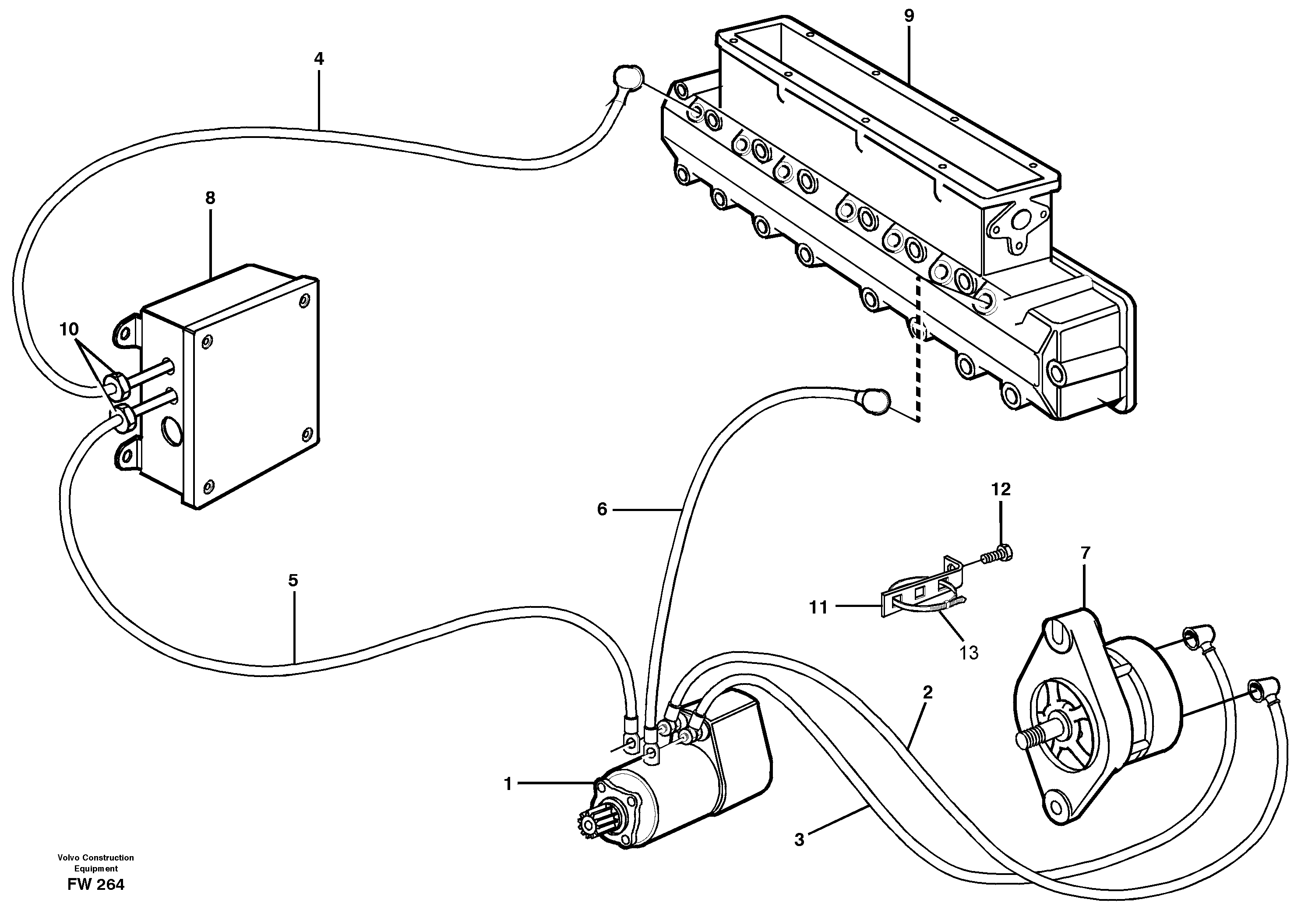 Brush Bearing VOE14342142 VOLVO