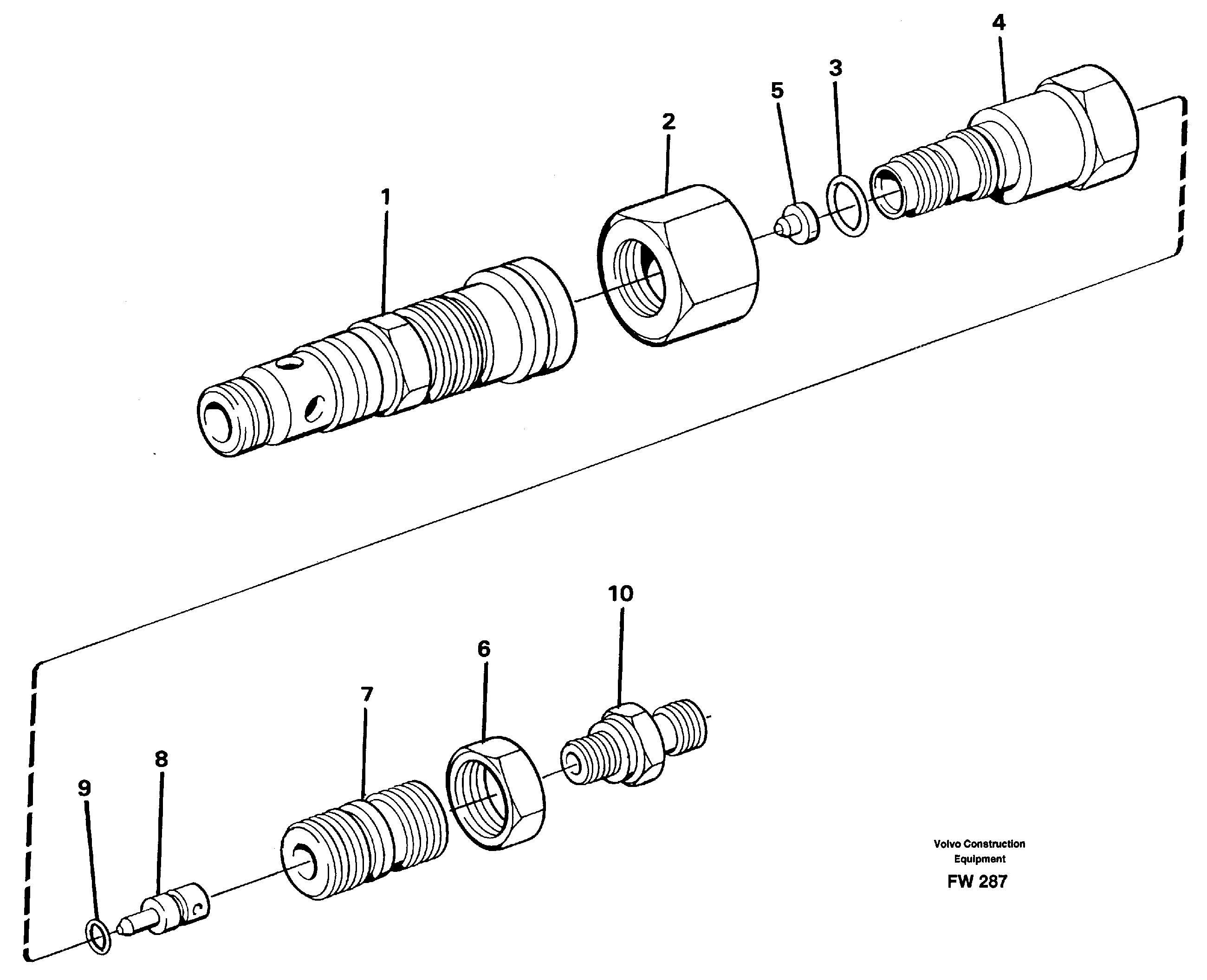 Boom secondary VOE14346275 VOLVO