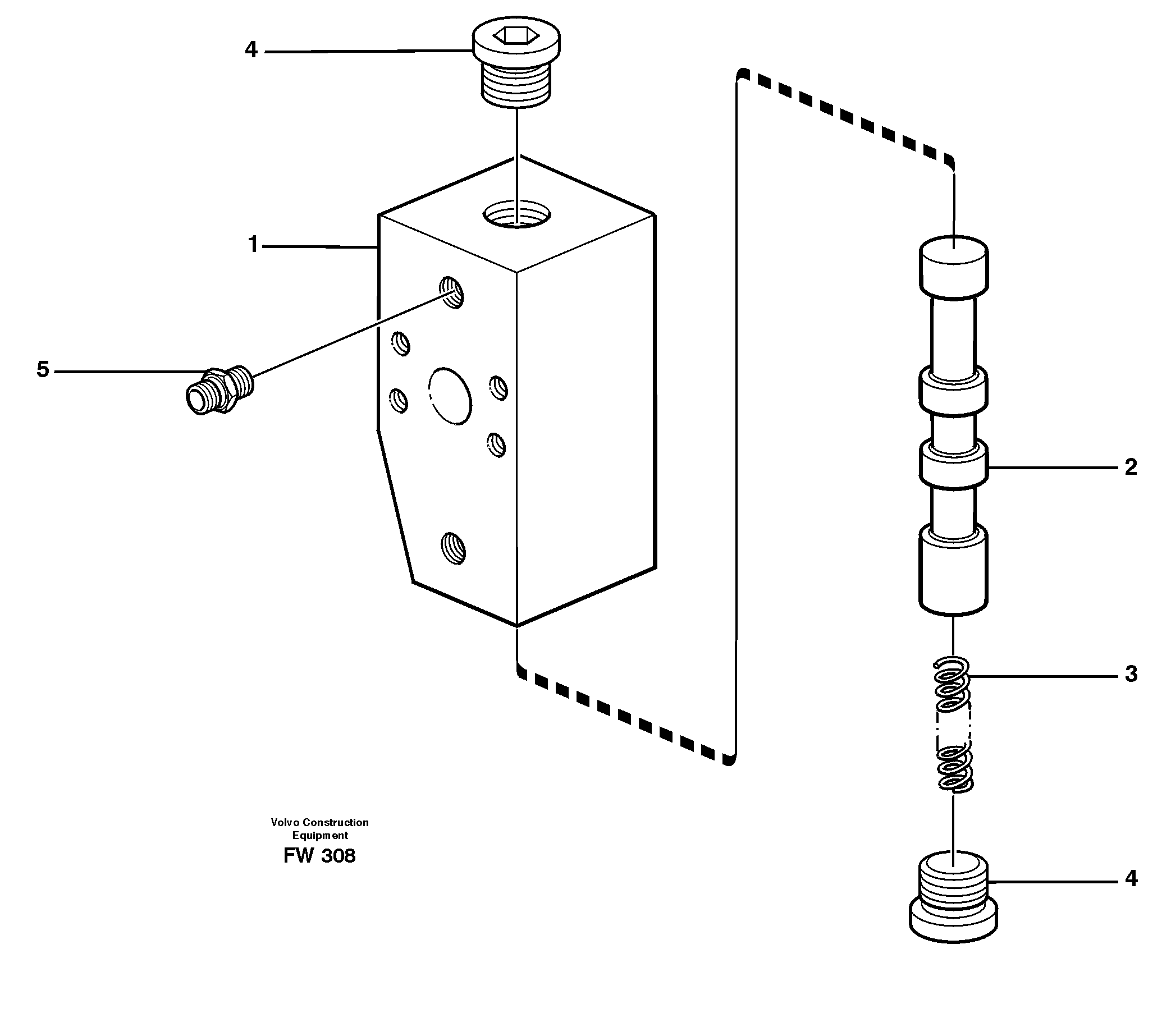 Fan switch VOE14343738 VOLVO