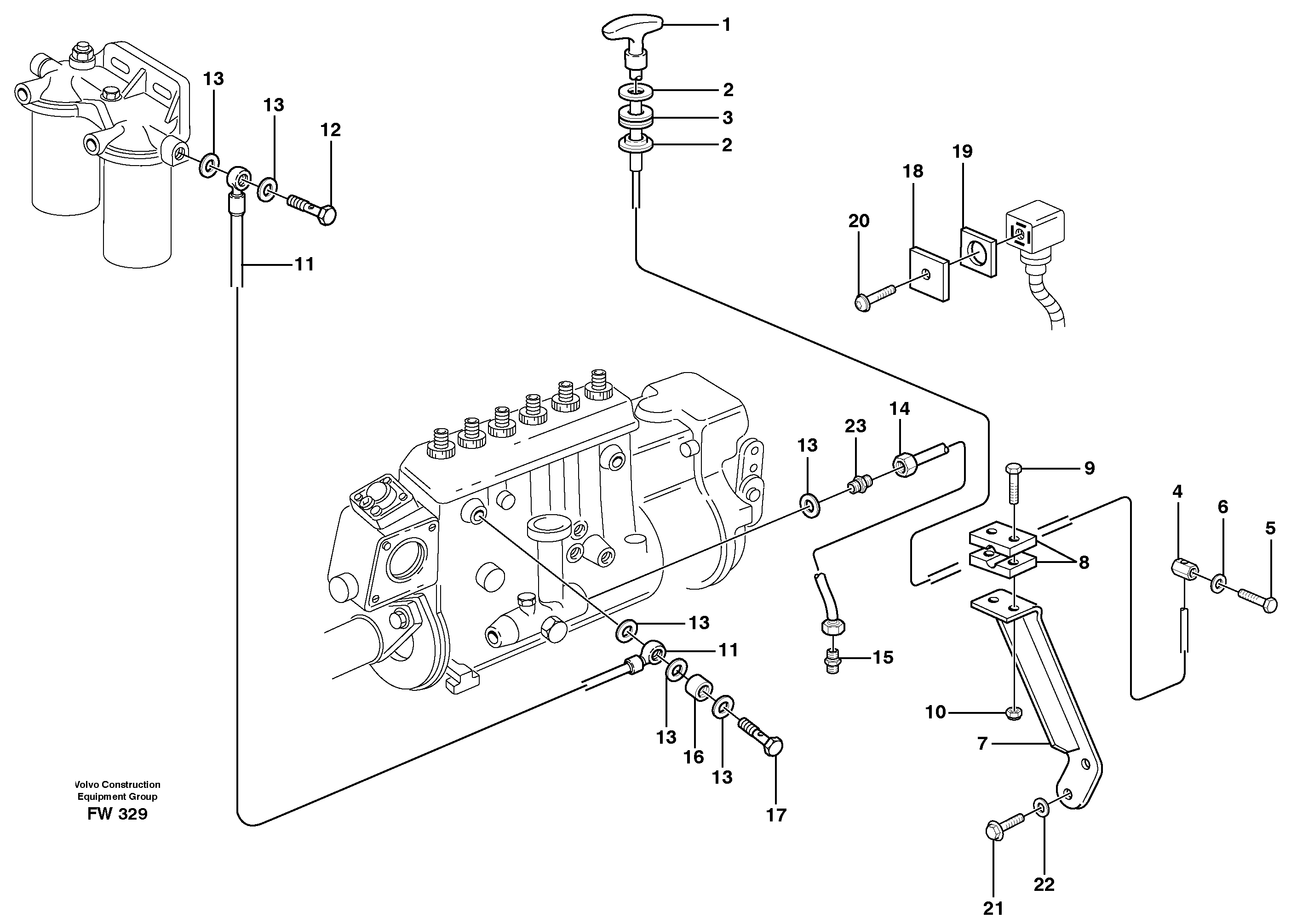 Connector Kit VOE14346952 VOLVO