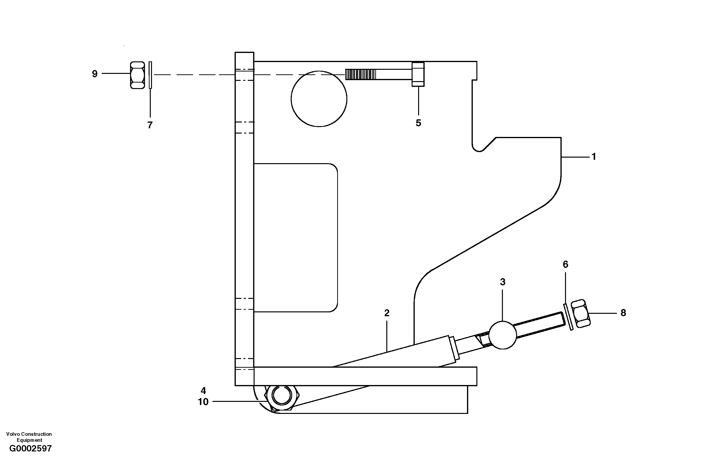 Rod CH75102 VOLVO