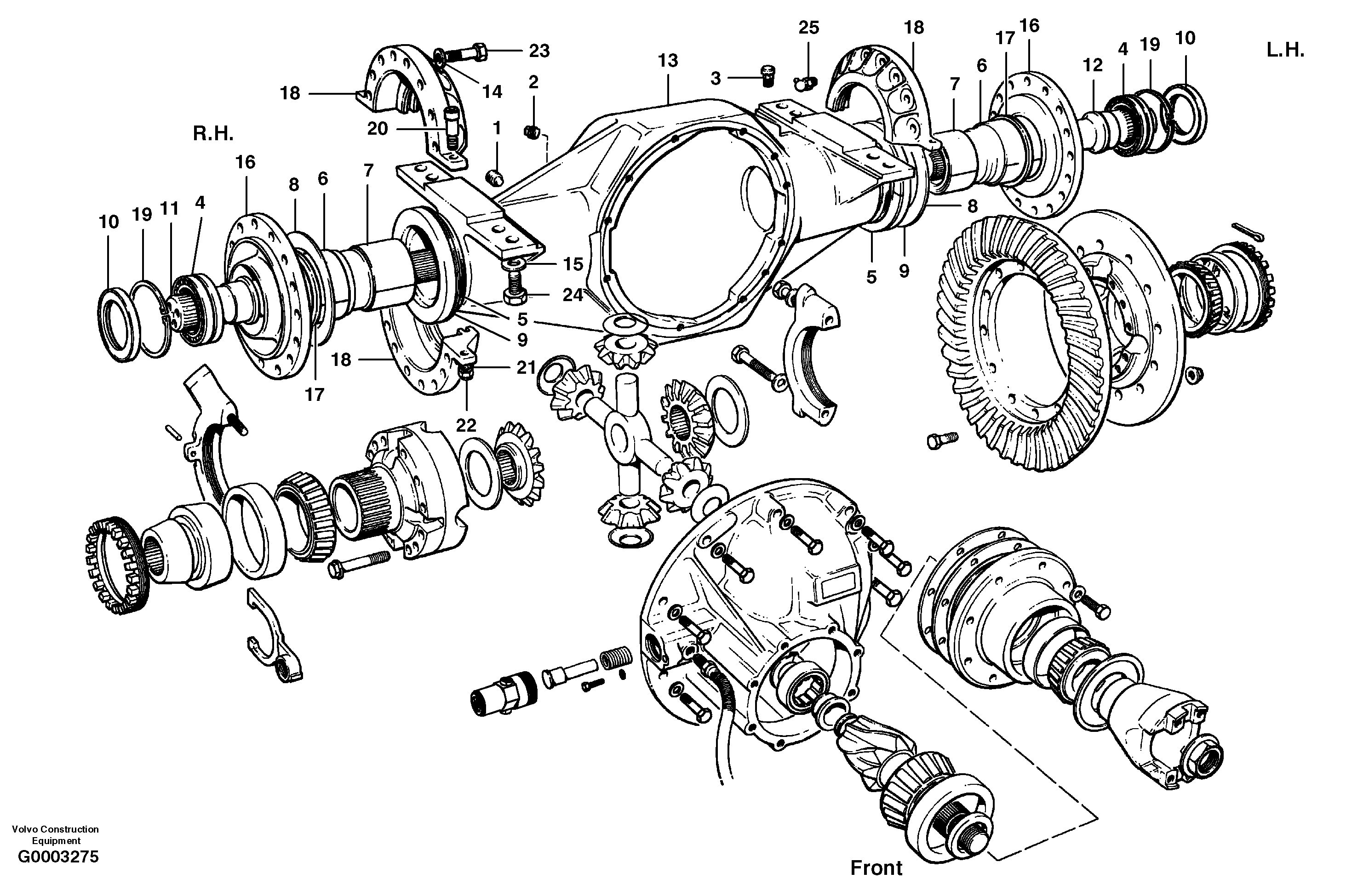 Lock screw CH87503 VOLVO