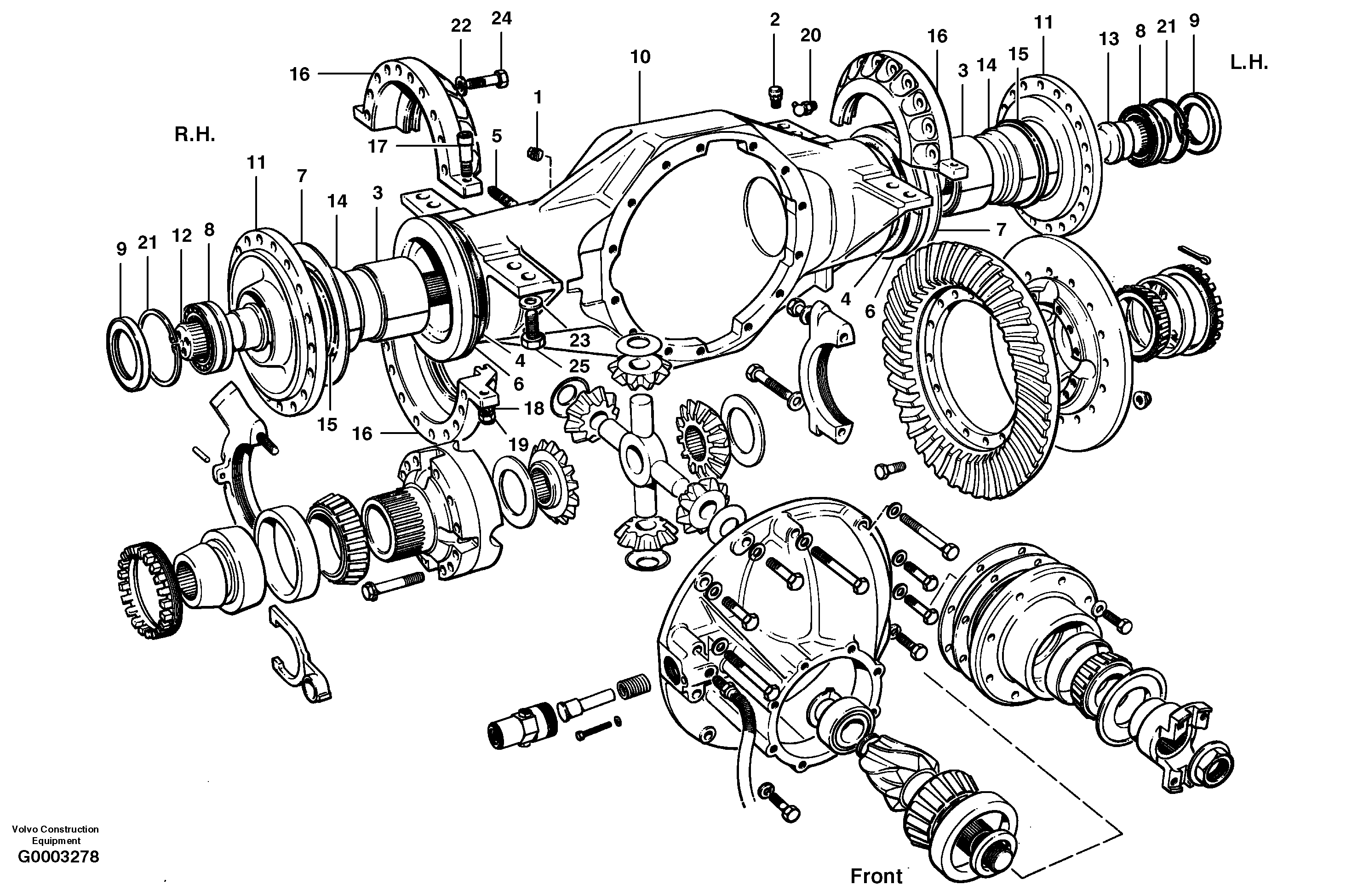 Lock screw CH87499 VOLVO