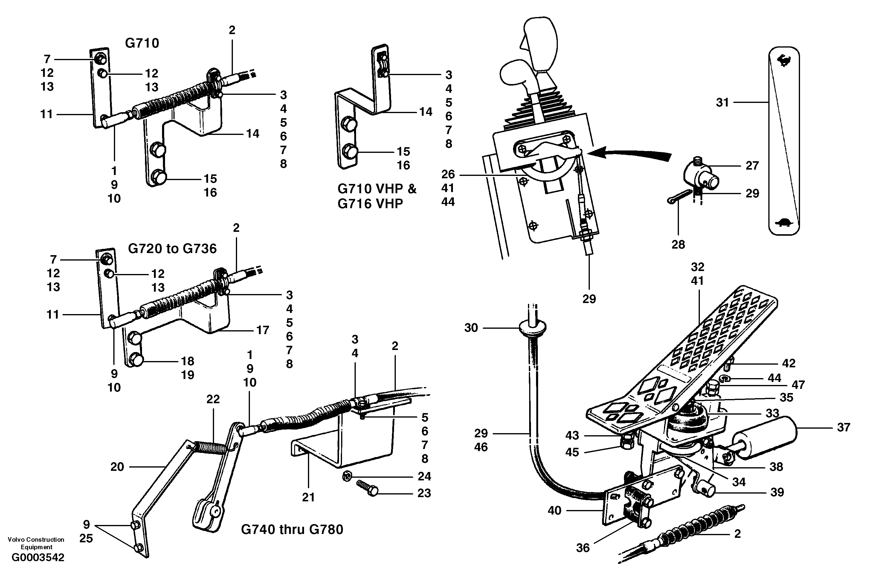 Lever CH86161 VOLVO