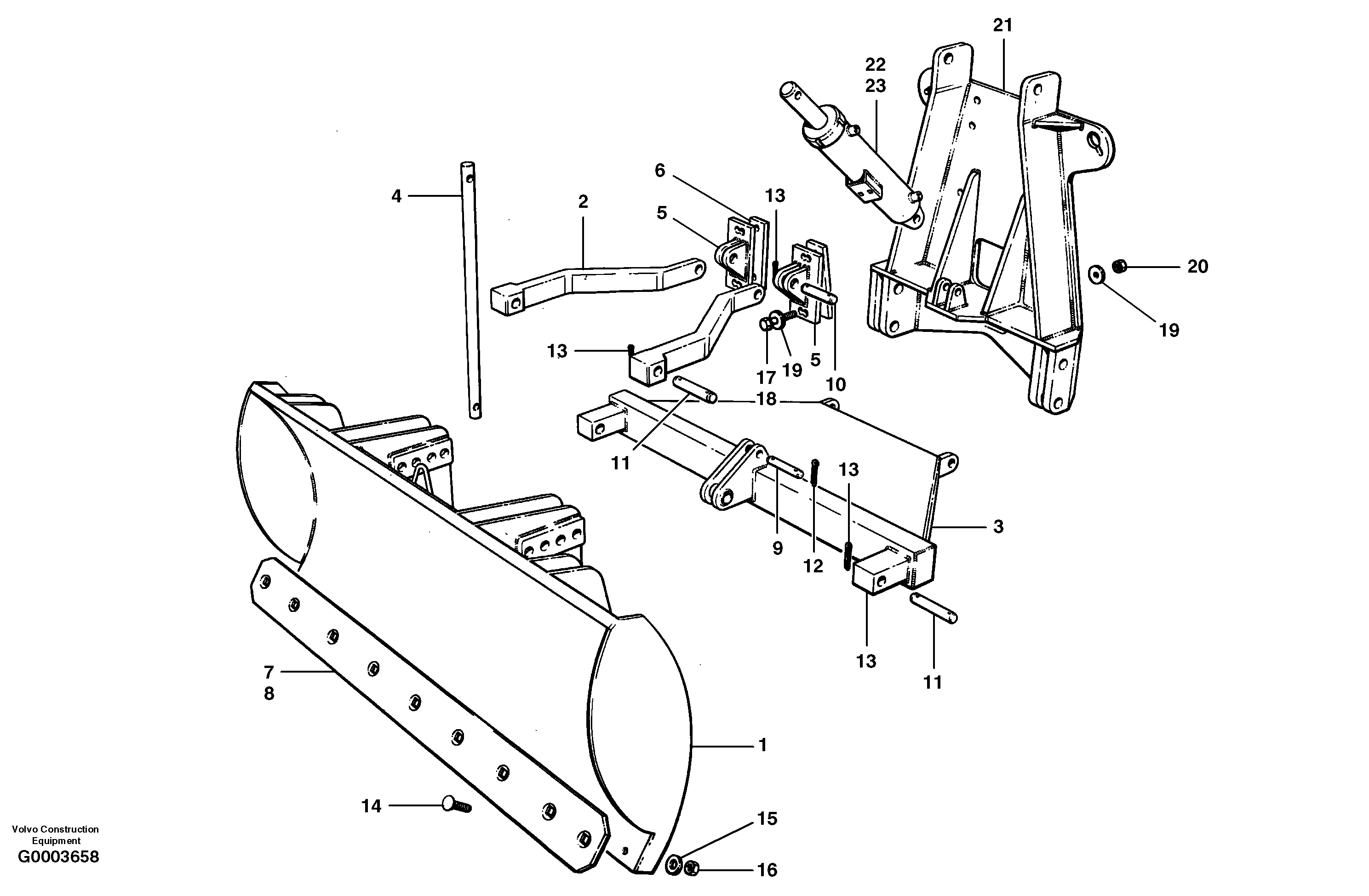 Screw Kit CH78845 VOLVO