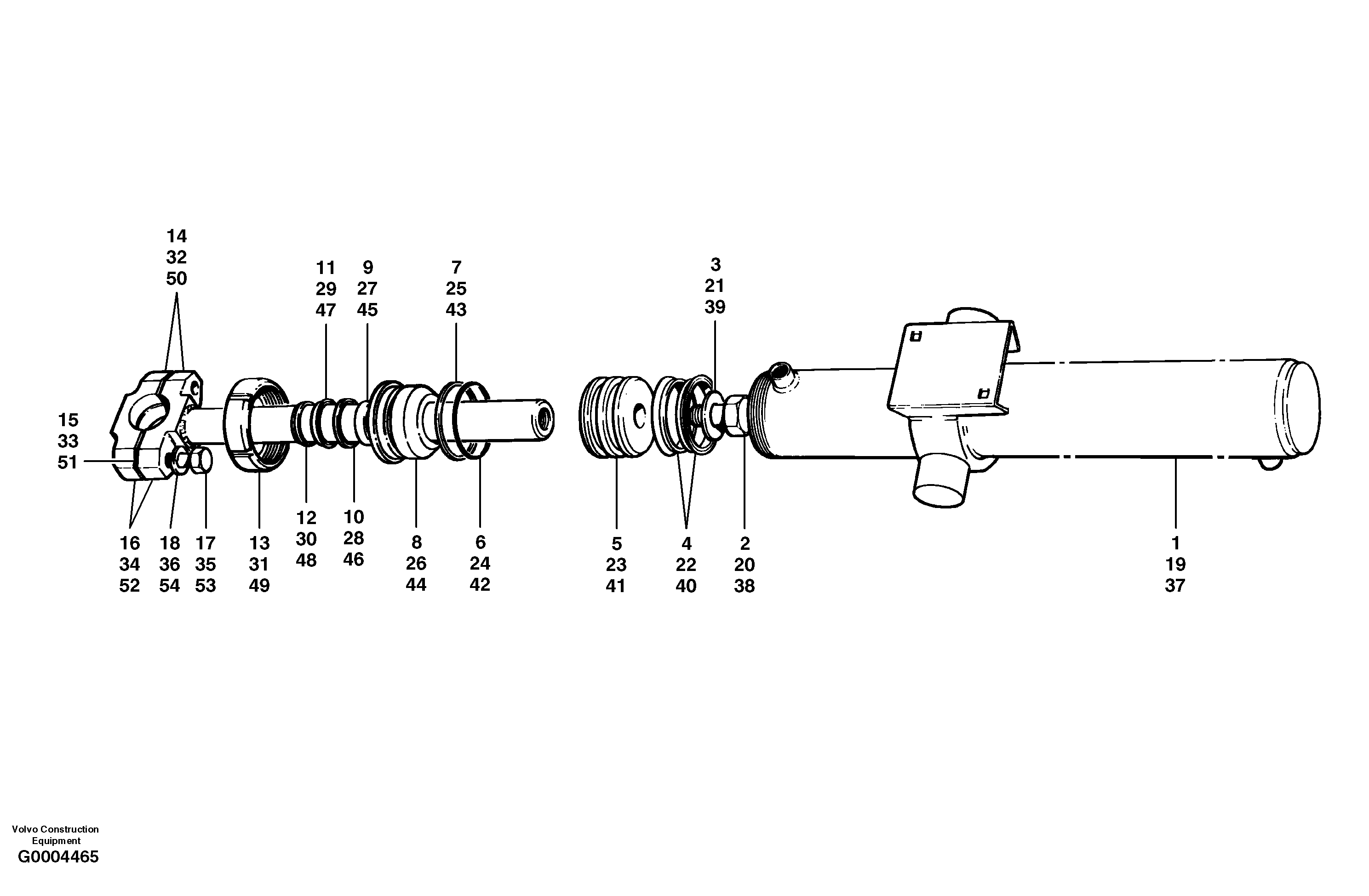 Back-up ring CH59217 VOLVO