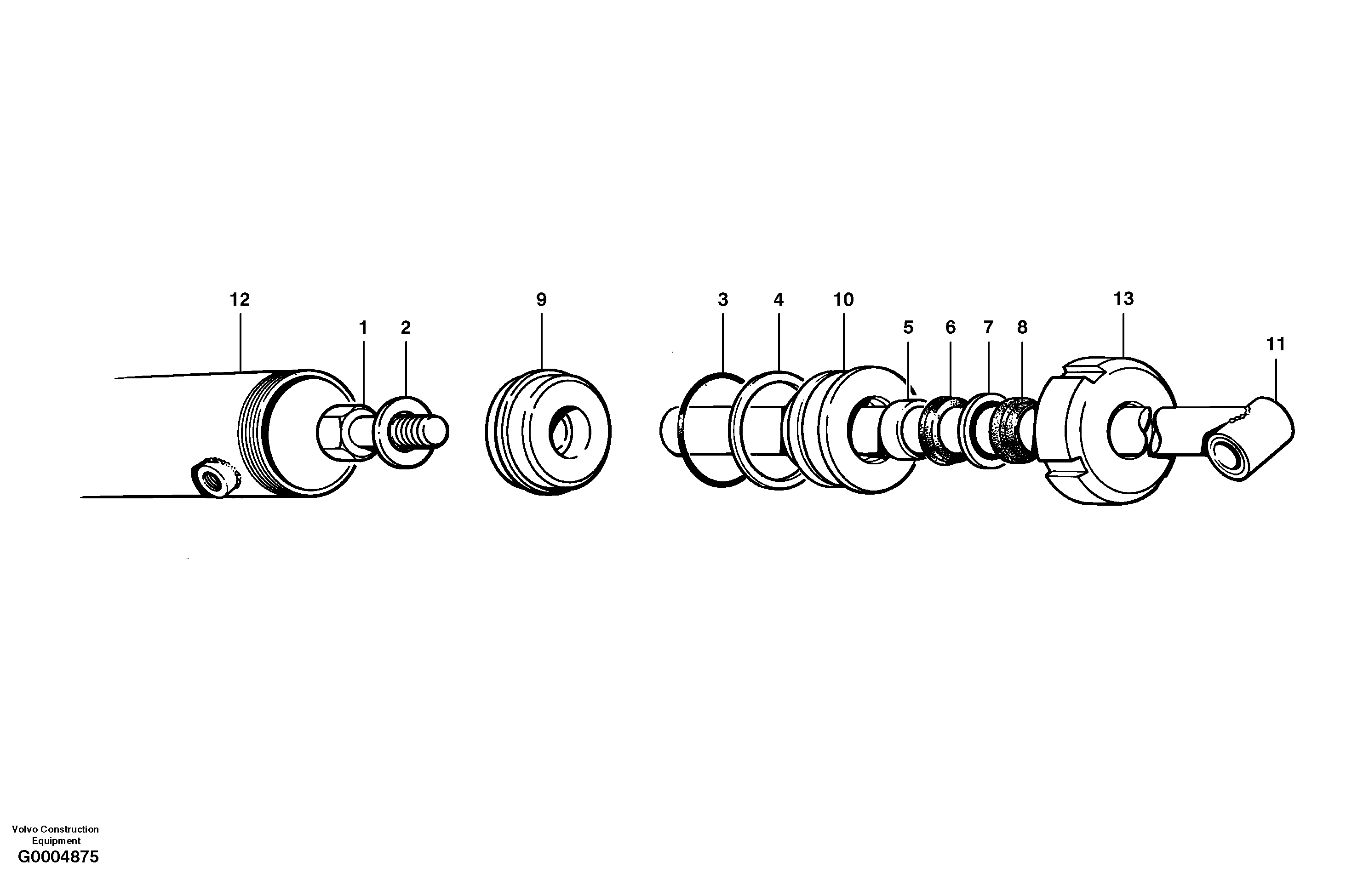 Back-up ring CH59136 VOLVO