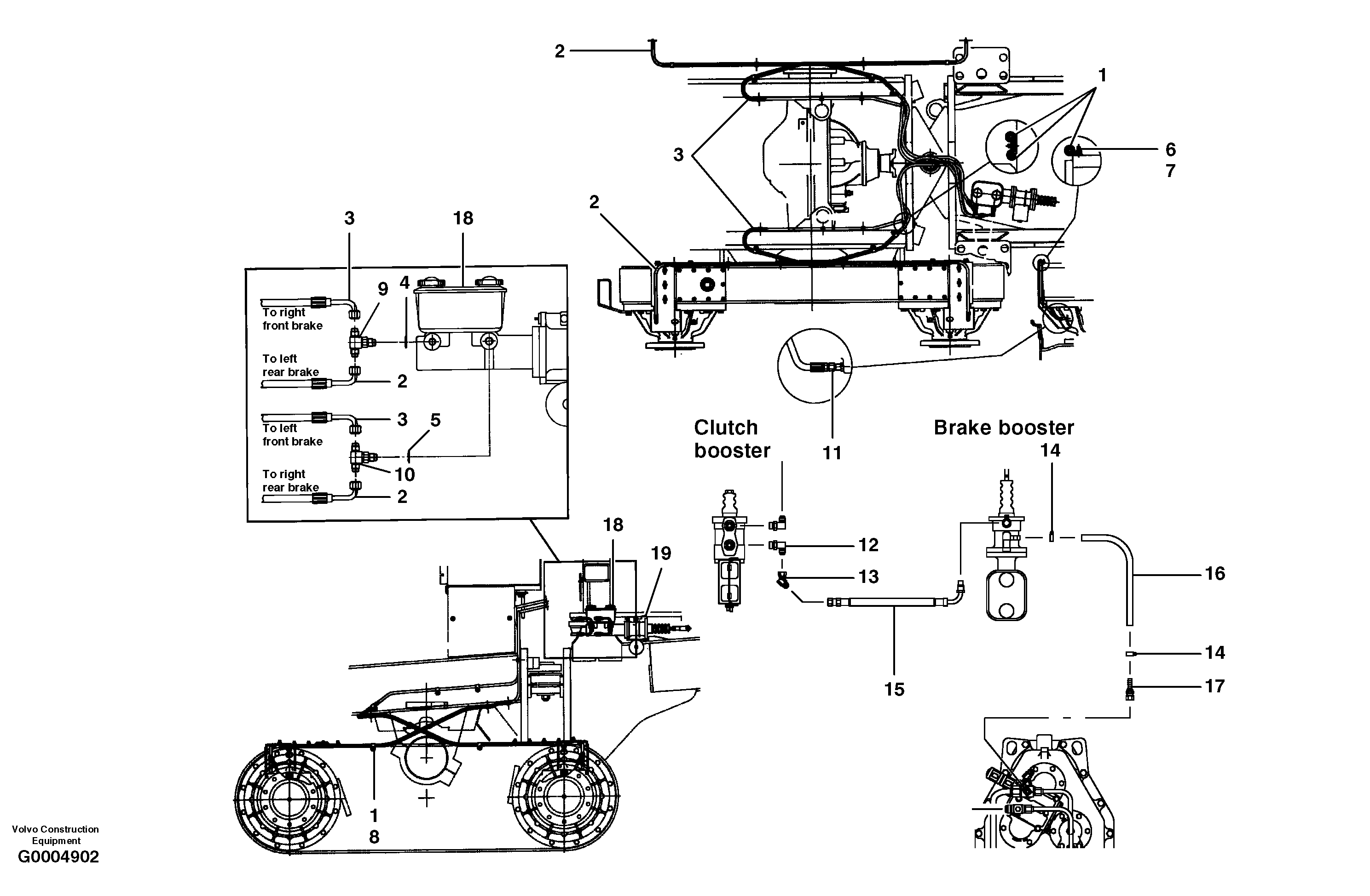Mounting rail CH89101 VOLVO