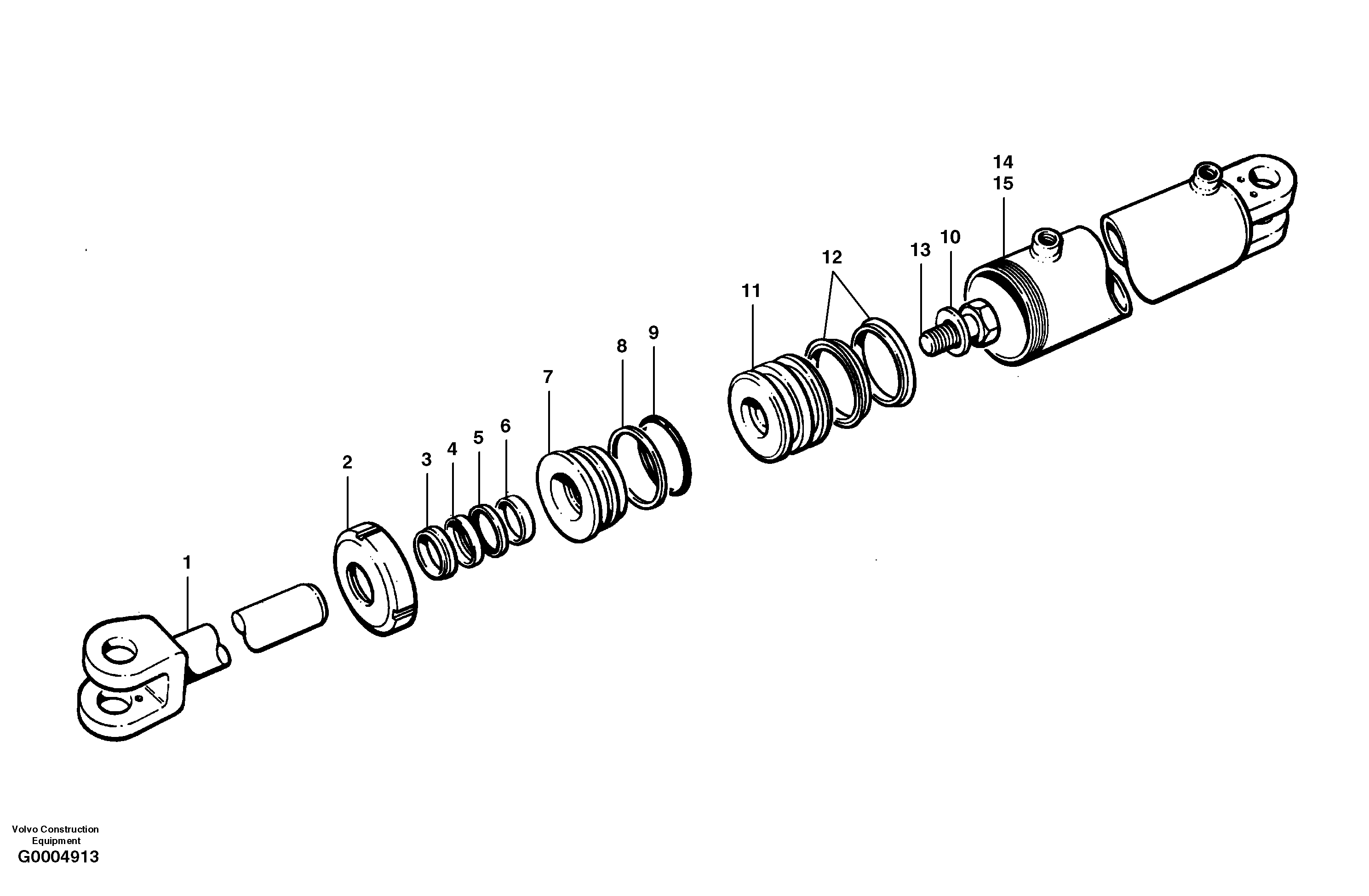 Piston CH74576 VOLVO