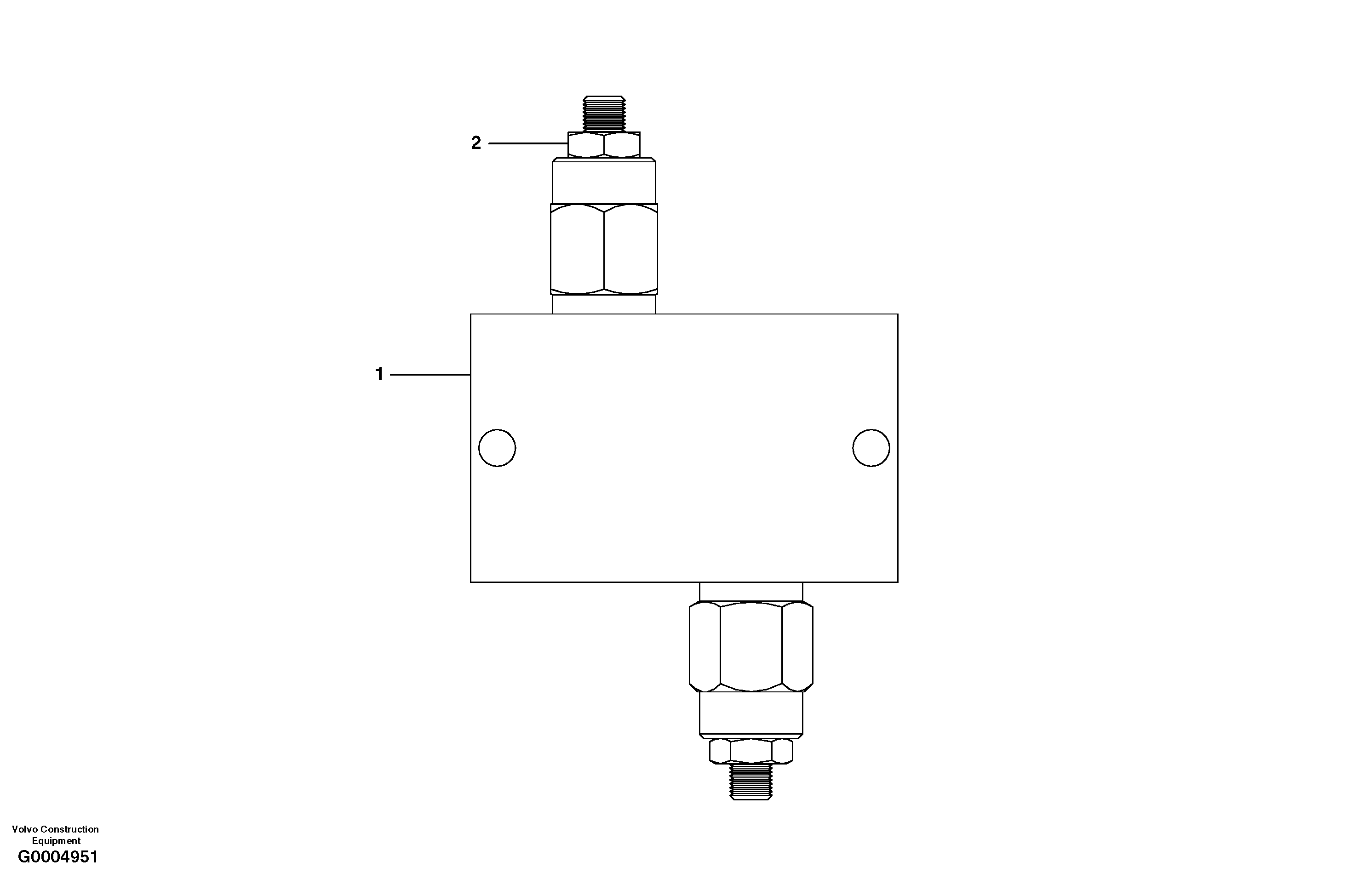Relief valve CH97769 VOLVO