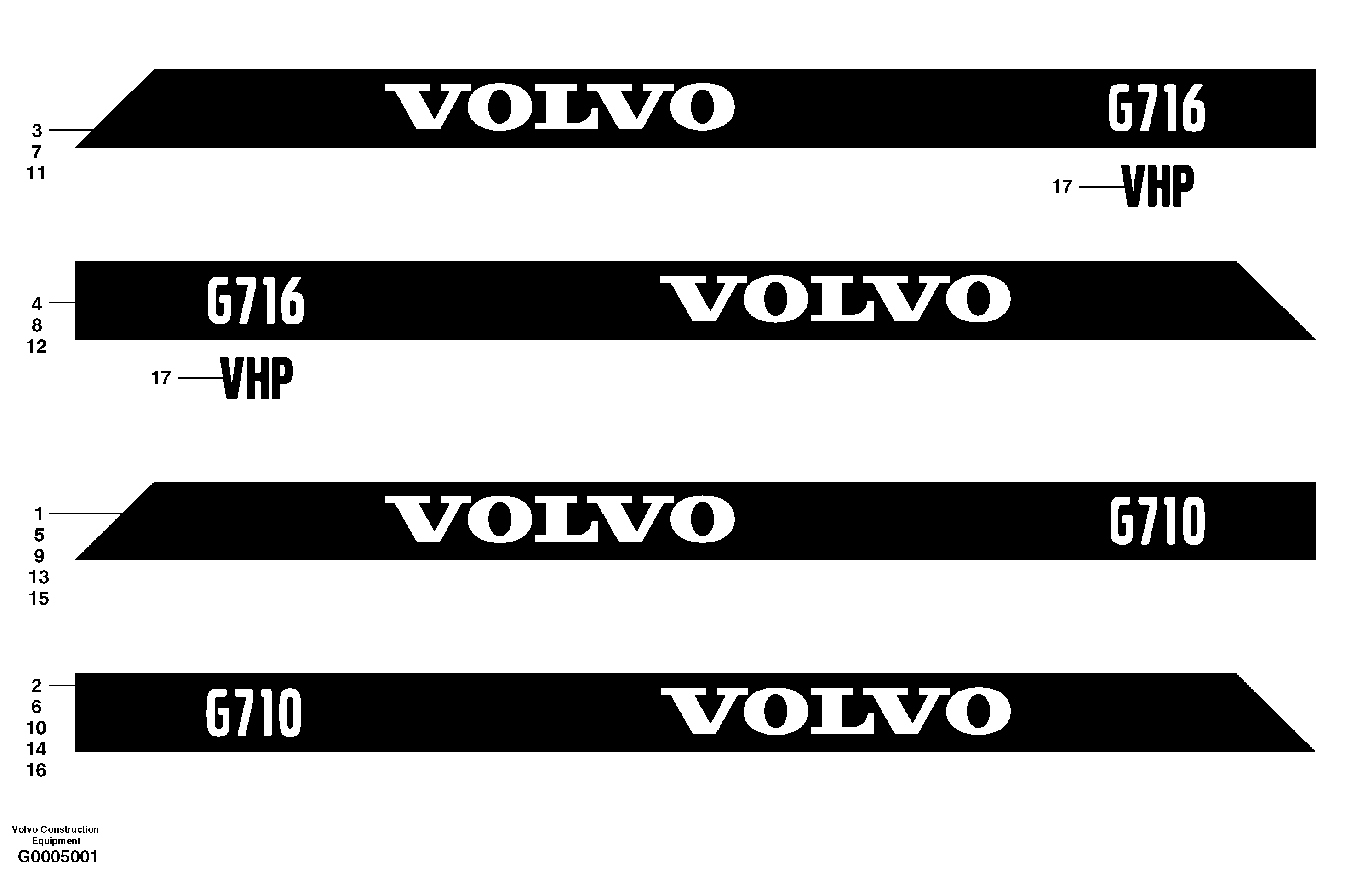 Cylinder Block VOE12724723 VOLVO