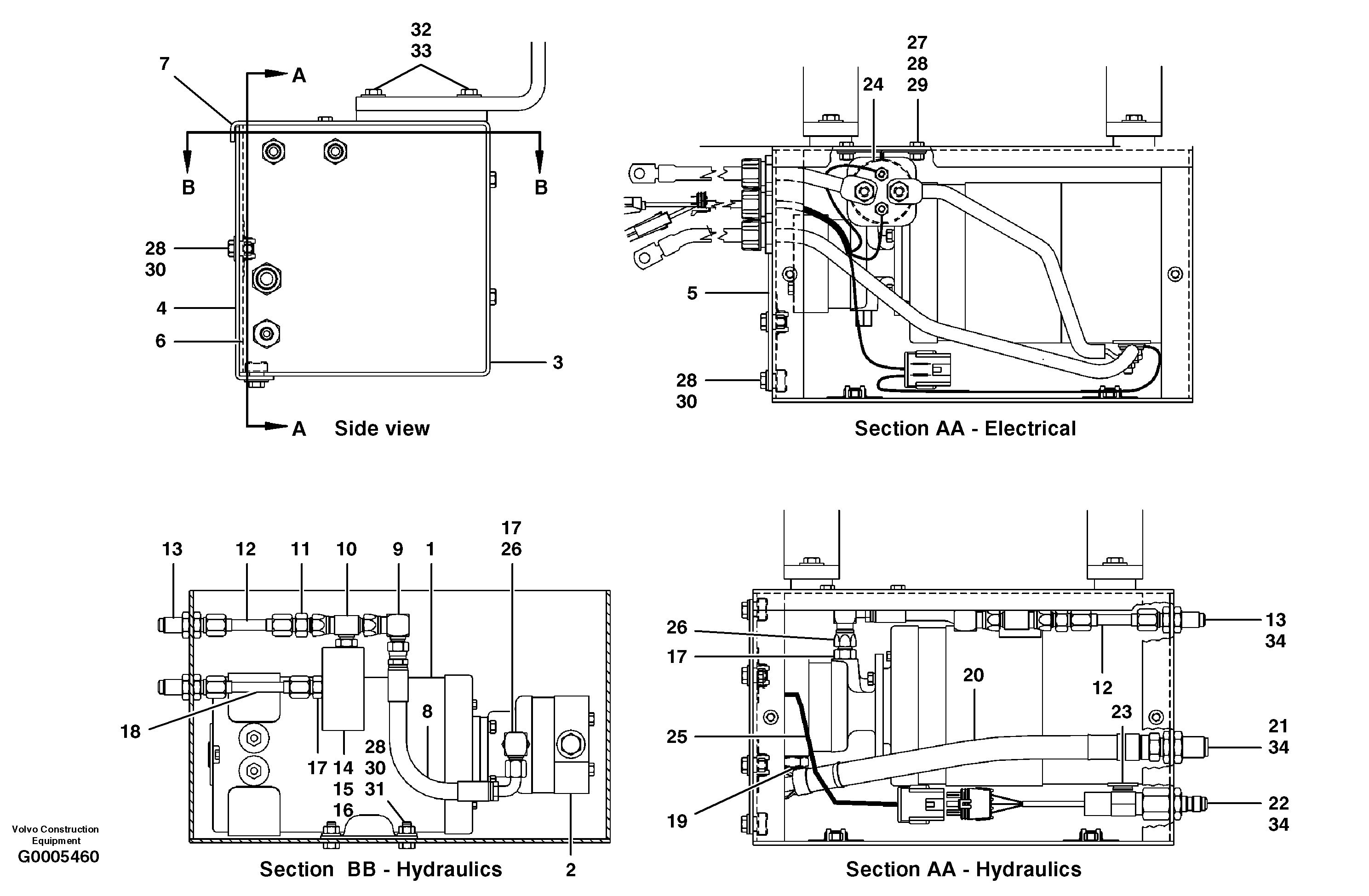 Release Arm CH81249 VOLVO