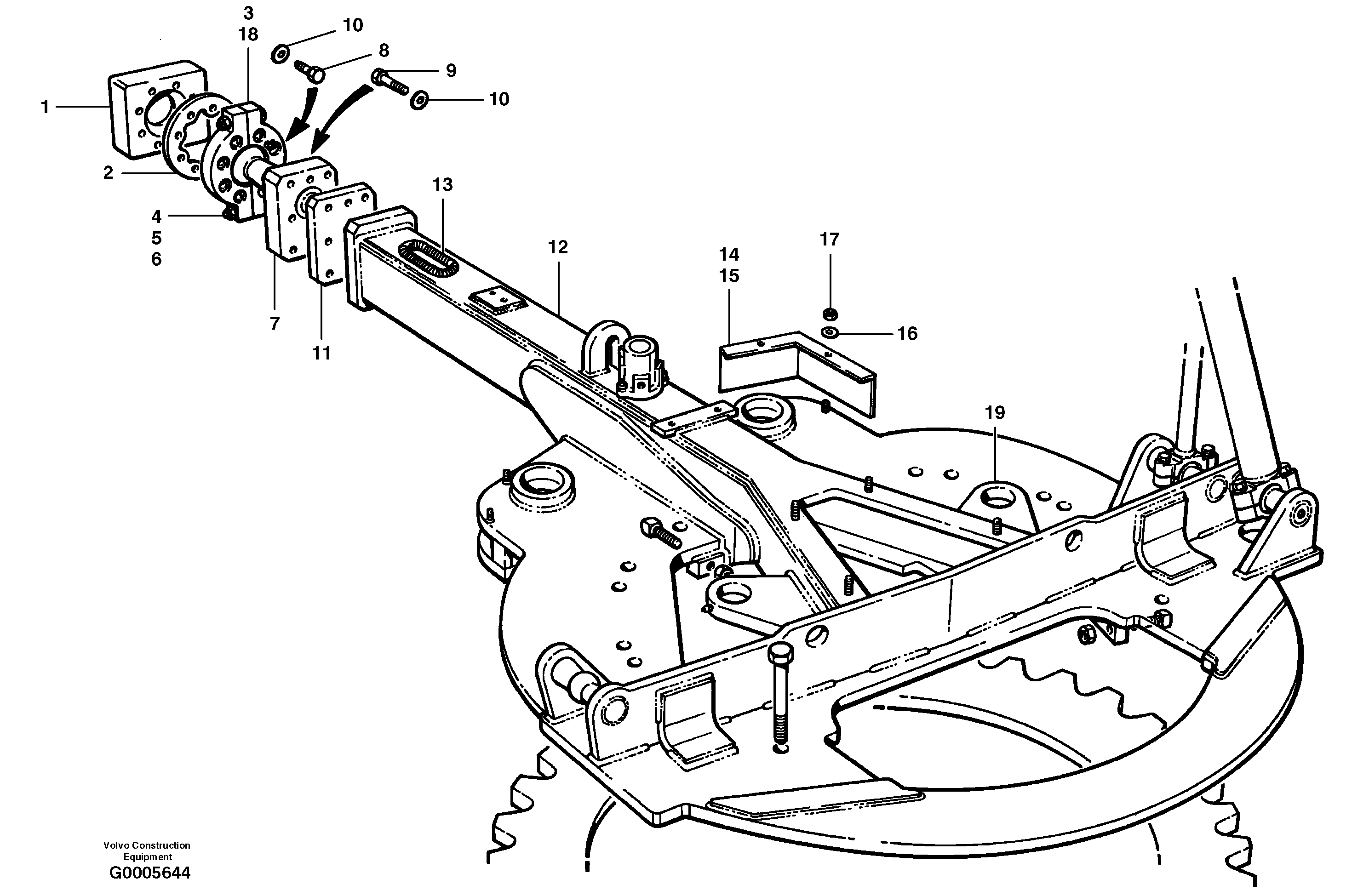 Door Extension VOE15403652 VOLVO