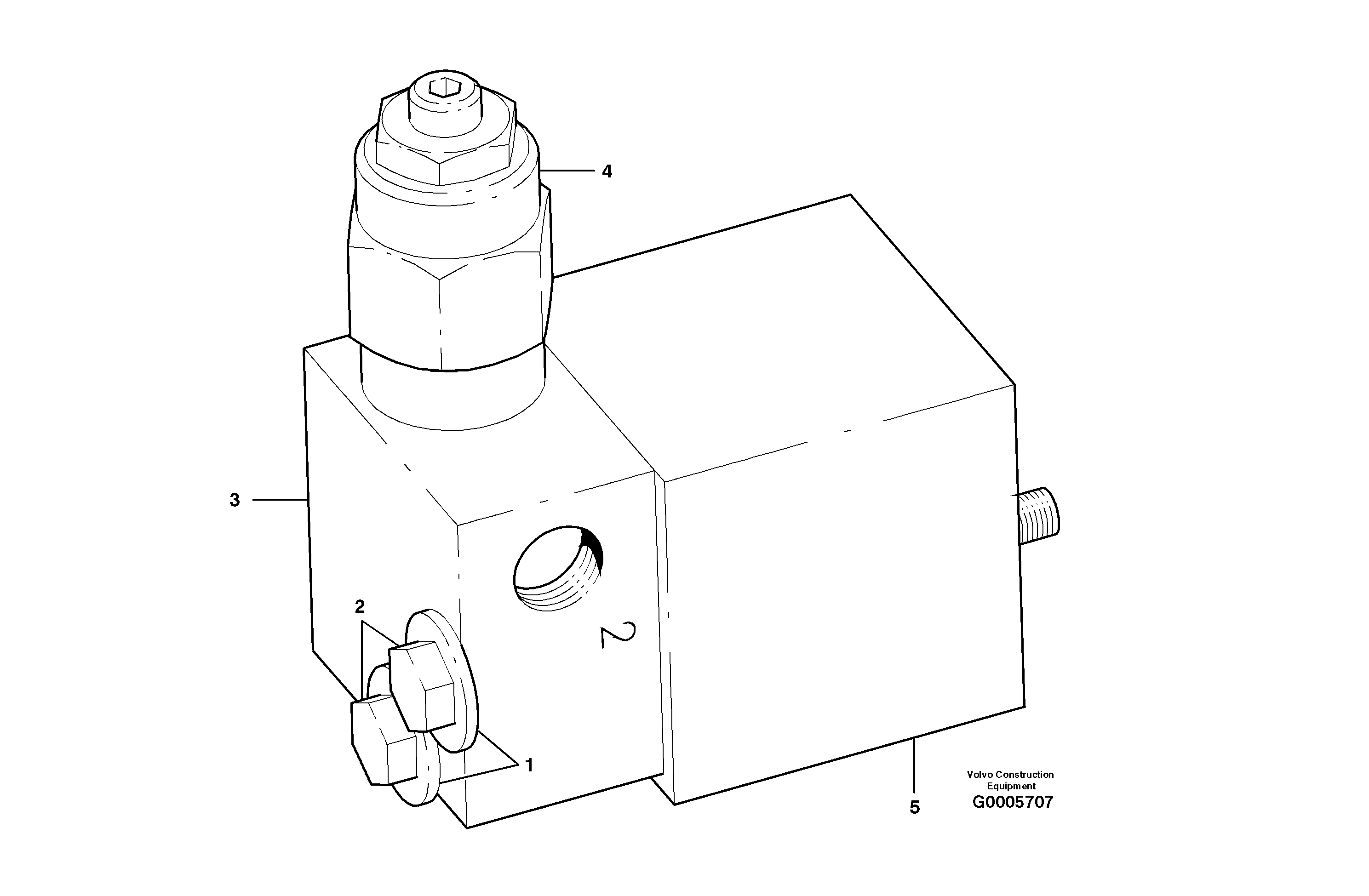 Screw CH50A-0428ZI VOLVO