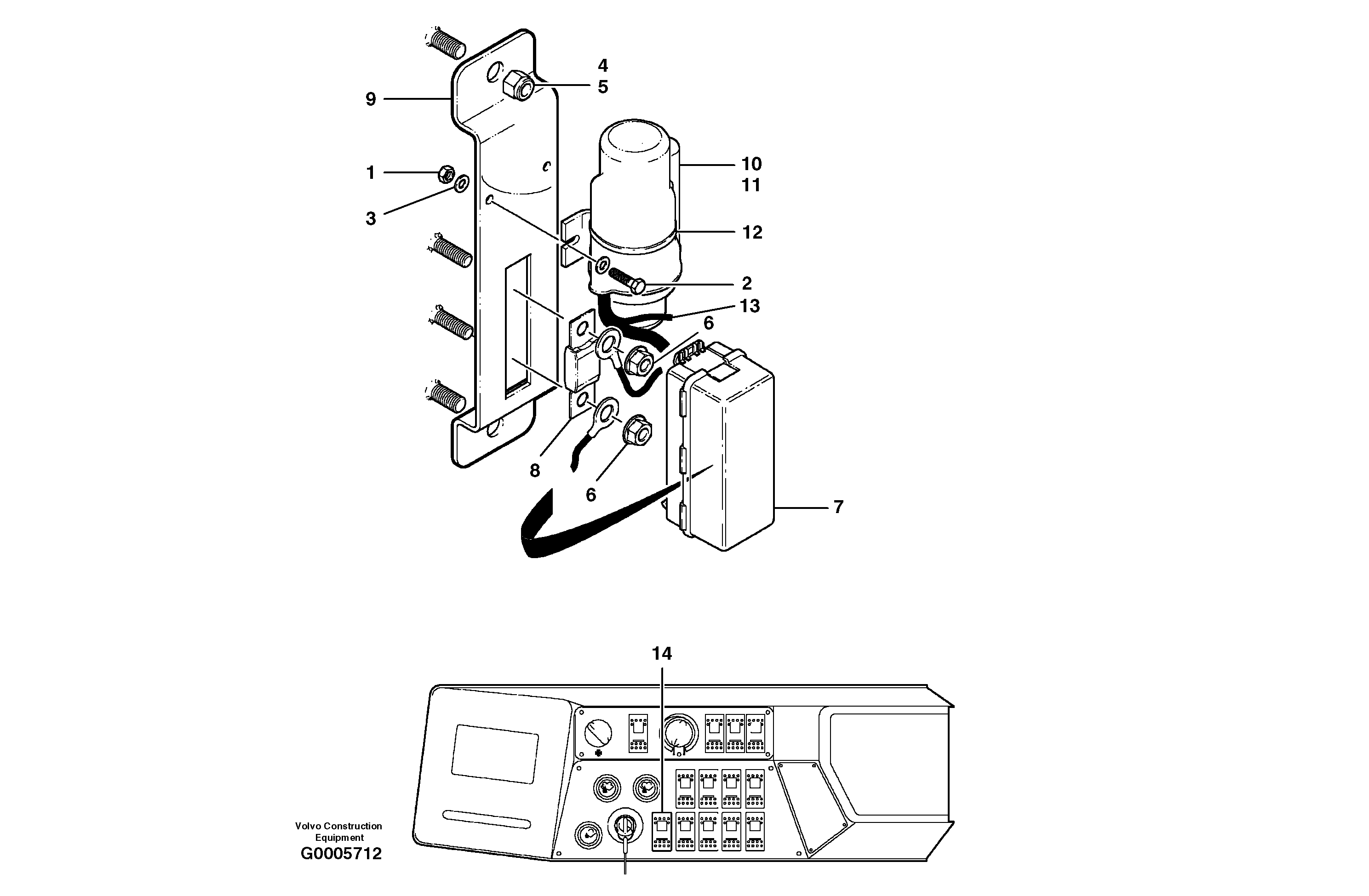 Sump VOE12725813 VOLVO