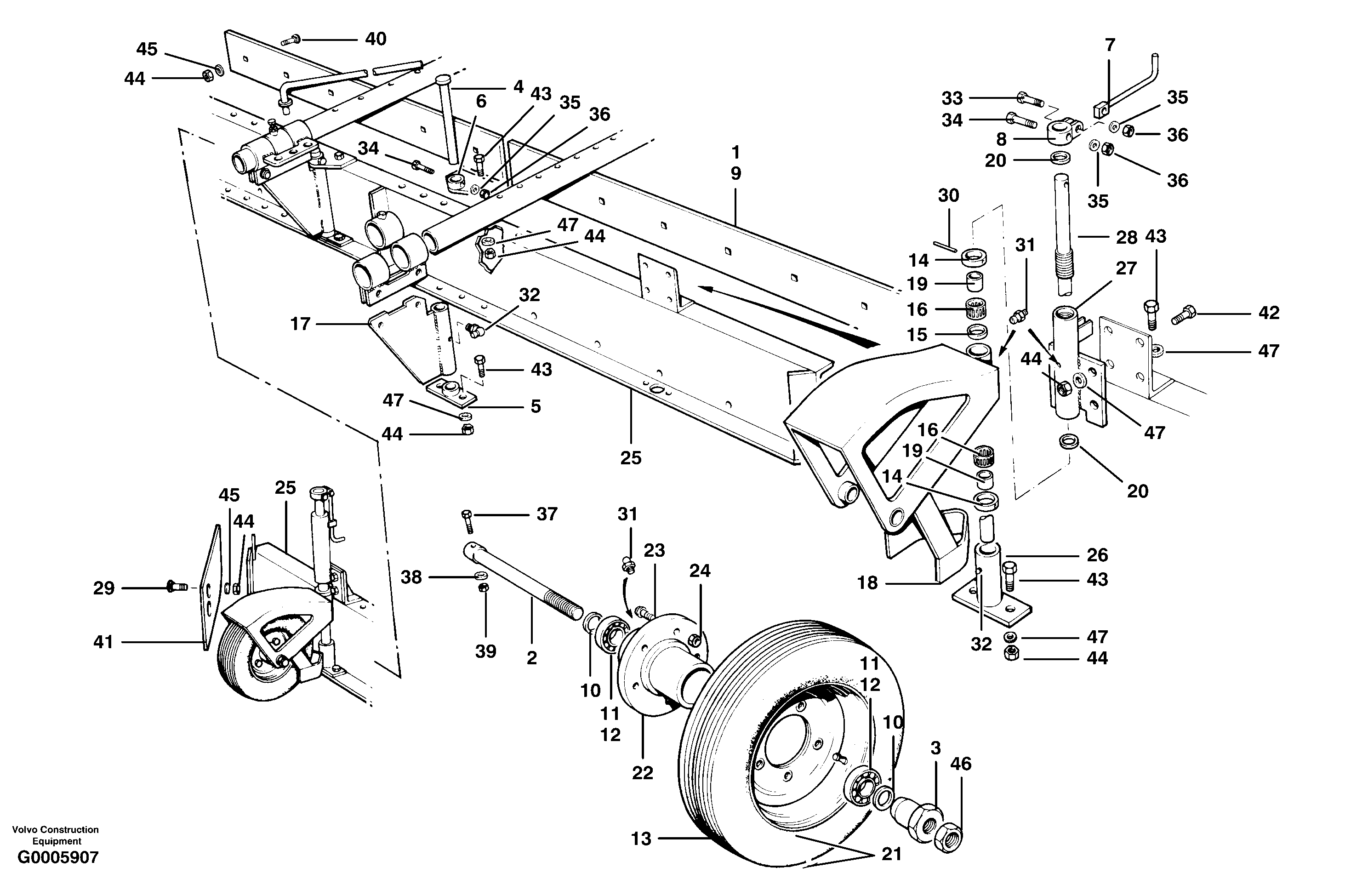 Upper Wiper CH45812 VOLVO