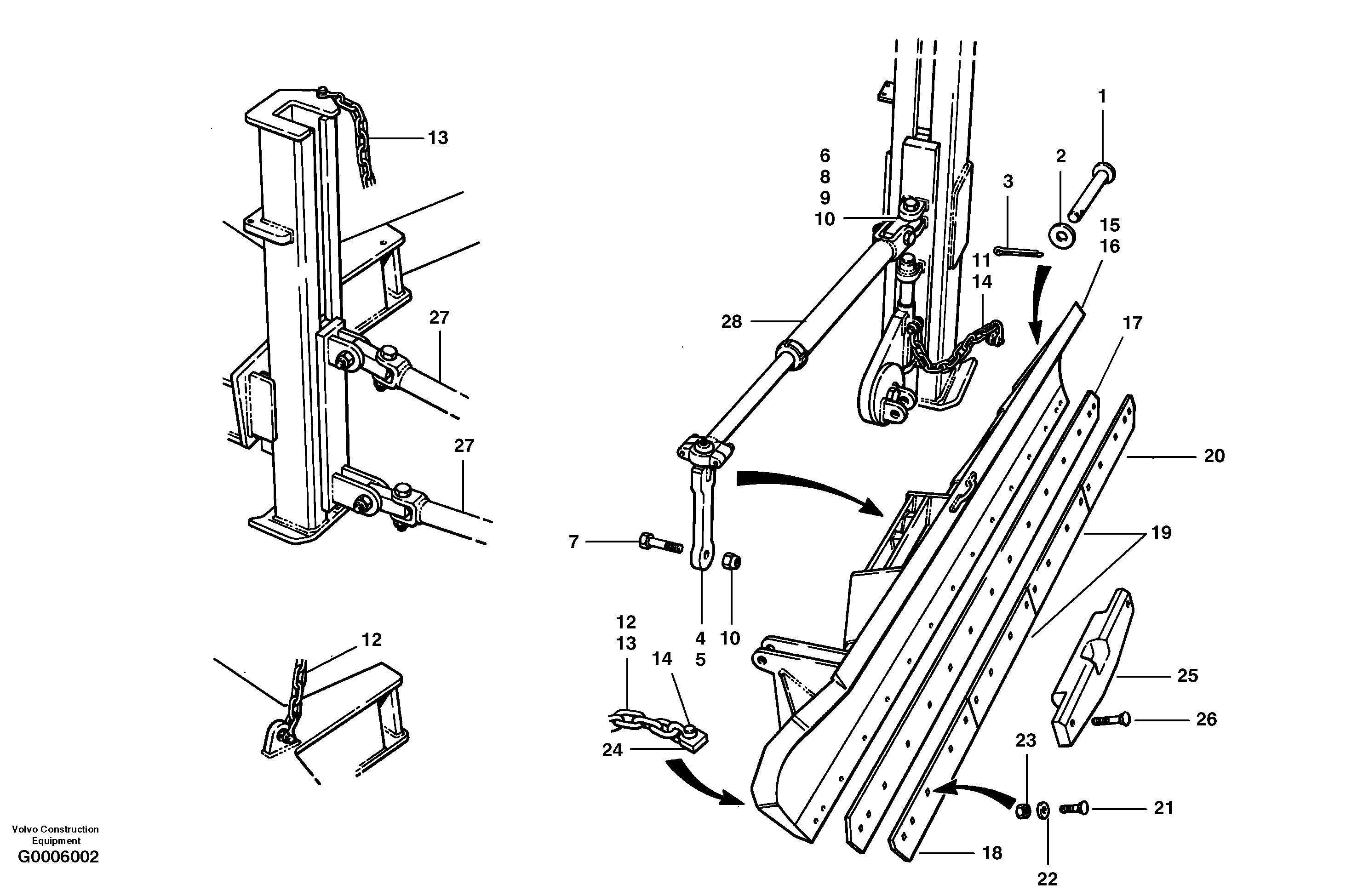 Hexagon screw CH50A-2048ZI VOLVO